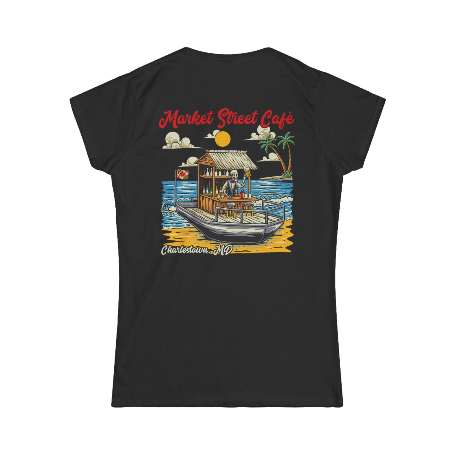 Market Street Cafe Women's Softstyle Tee