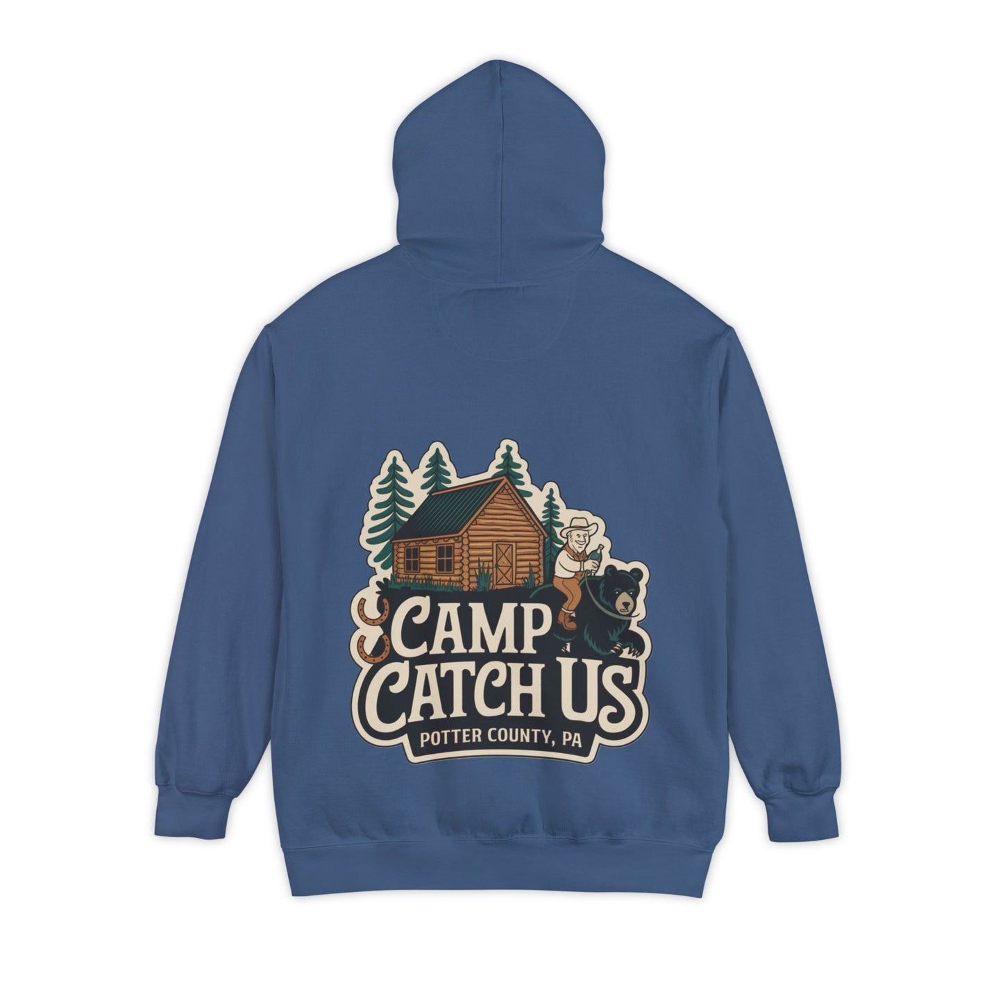 Camp Catch Us Hoodie, Unisex Comfortable Sweatshirt