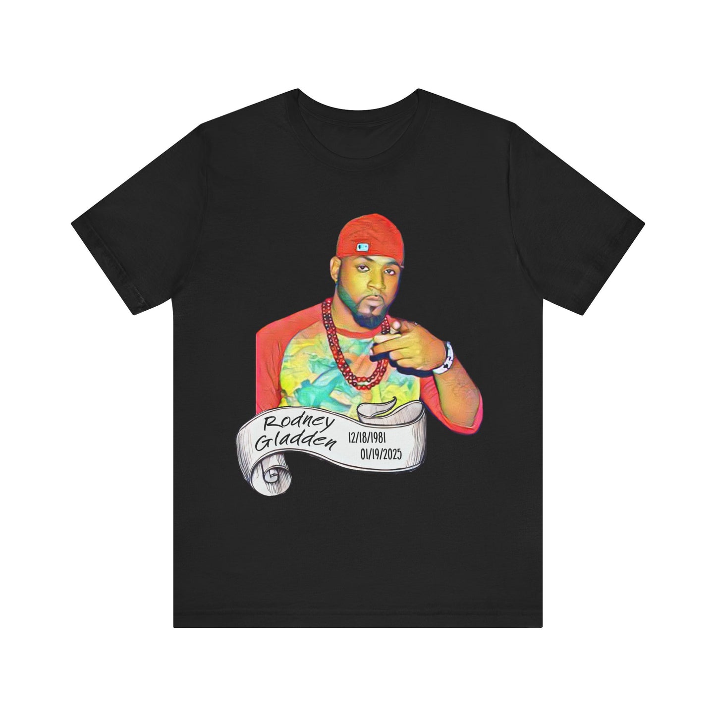 Memorial Short Sleeve Tee for Rodney Gladden
