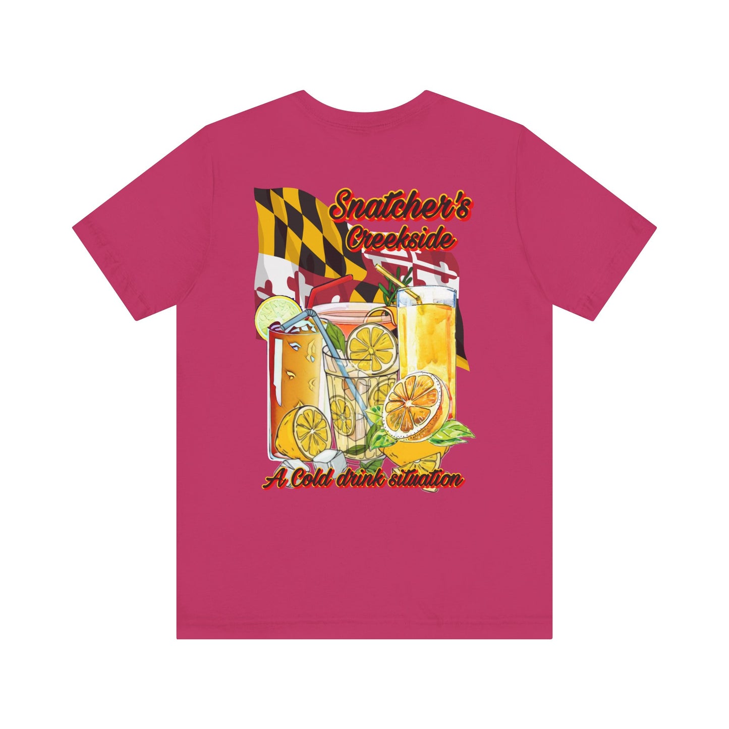 A Cold Drink Situation Unisex Short Sleeve Tee