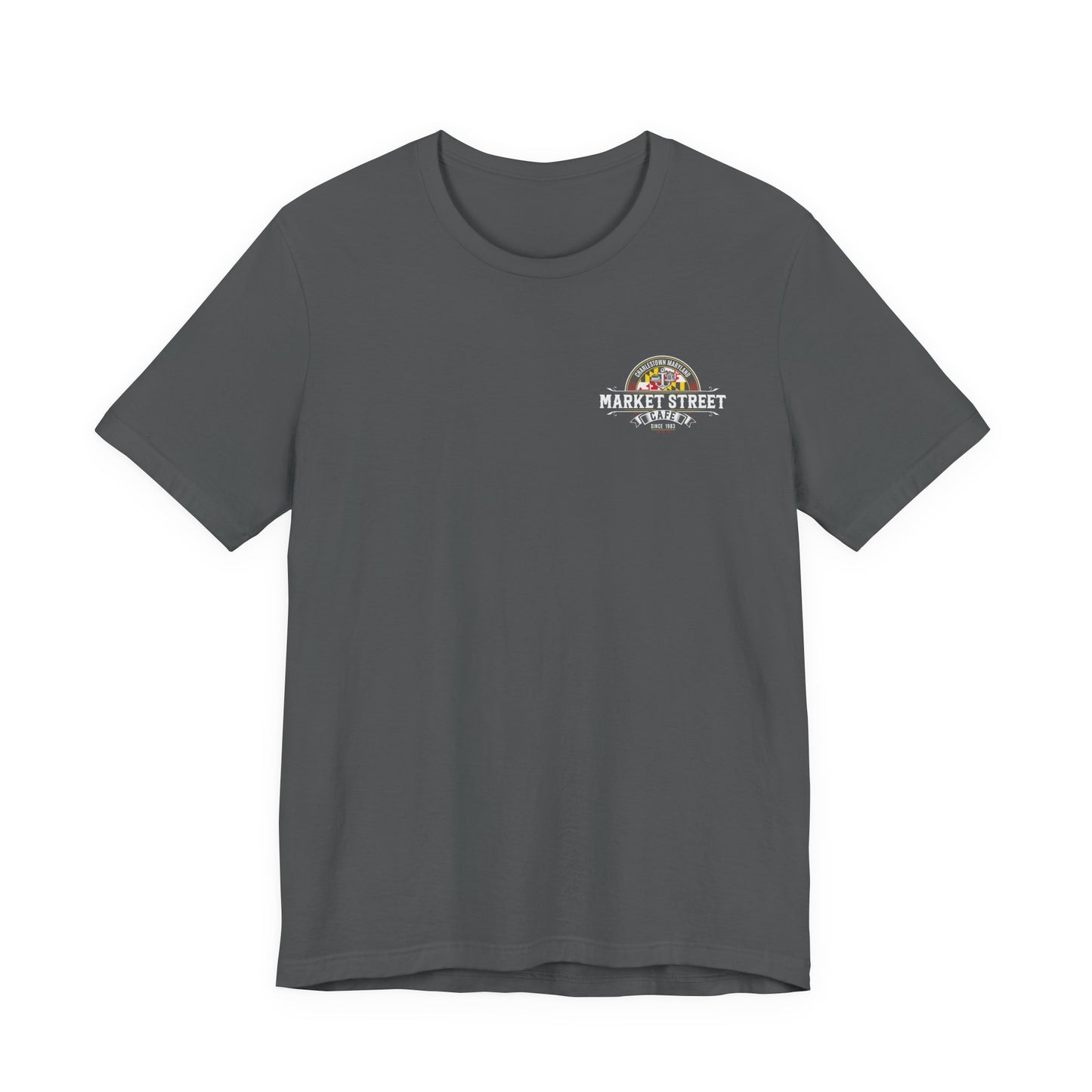 Market Street Cafe Boats & Bros Unisex Jersey Tee