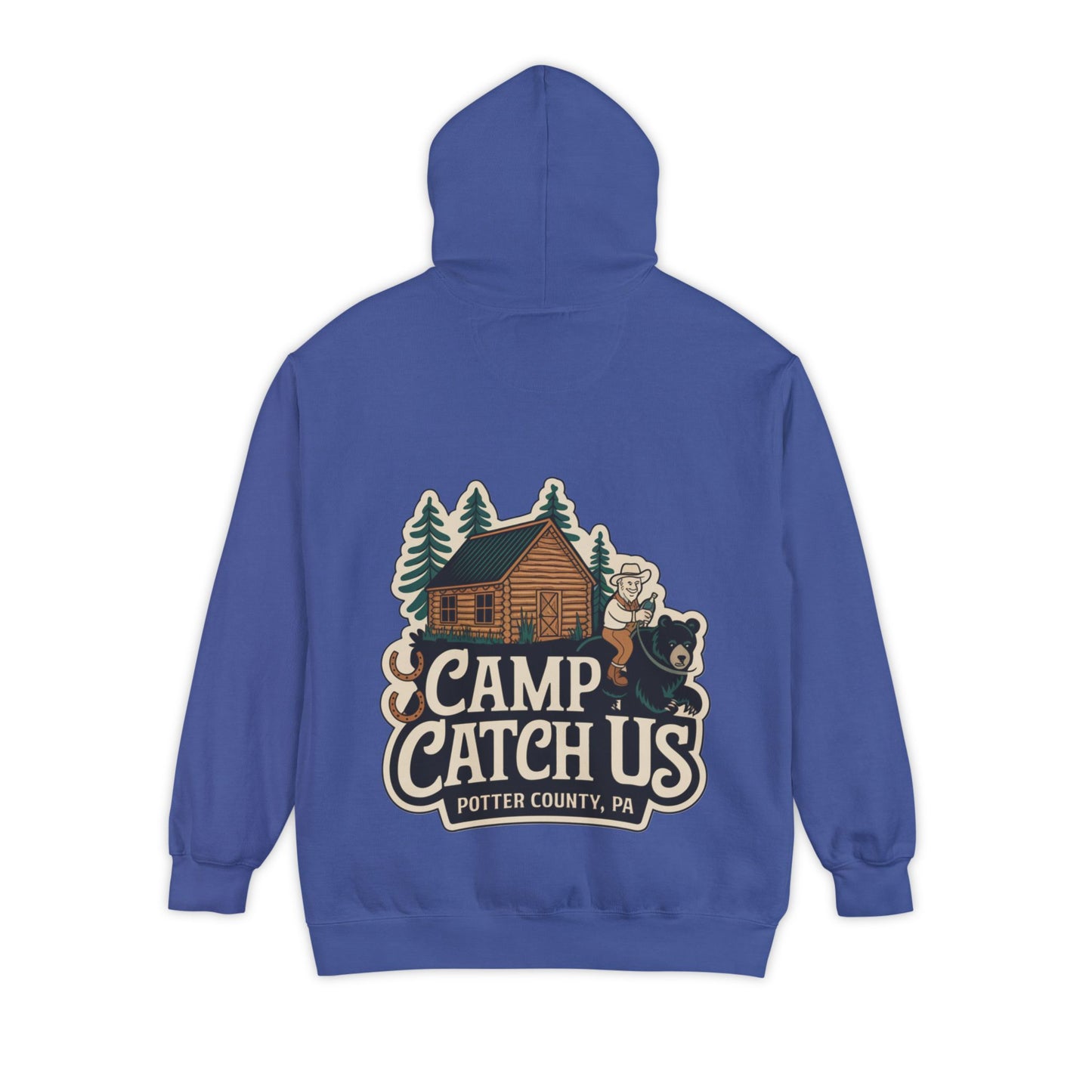Camp Catch Us Hoodie, Unisex Comfortable Sweatshirt