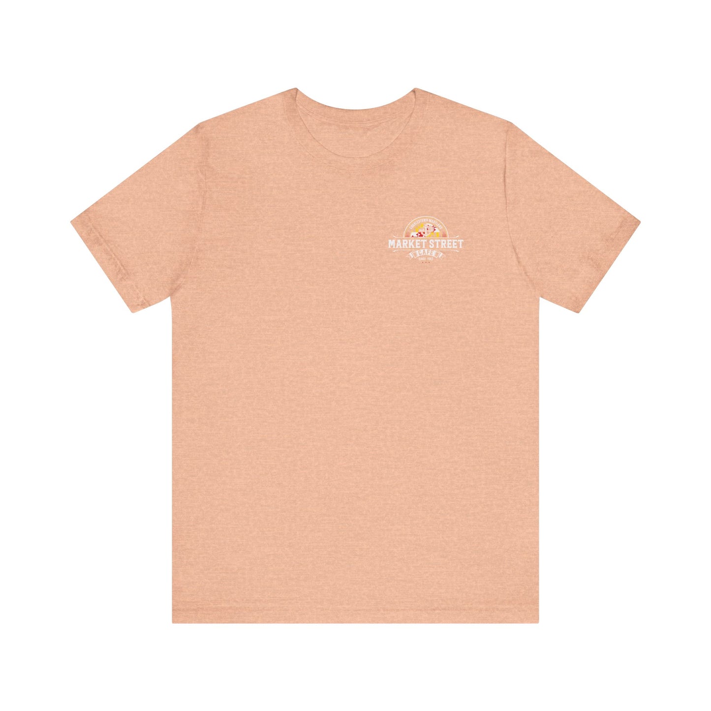 Market Street Cafe Boats & Bros Unisex Jersey Tee