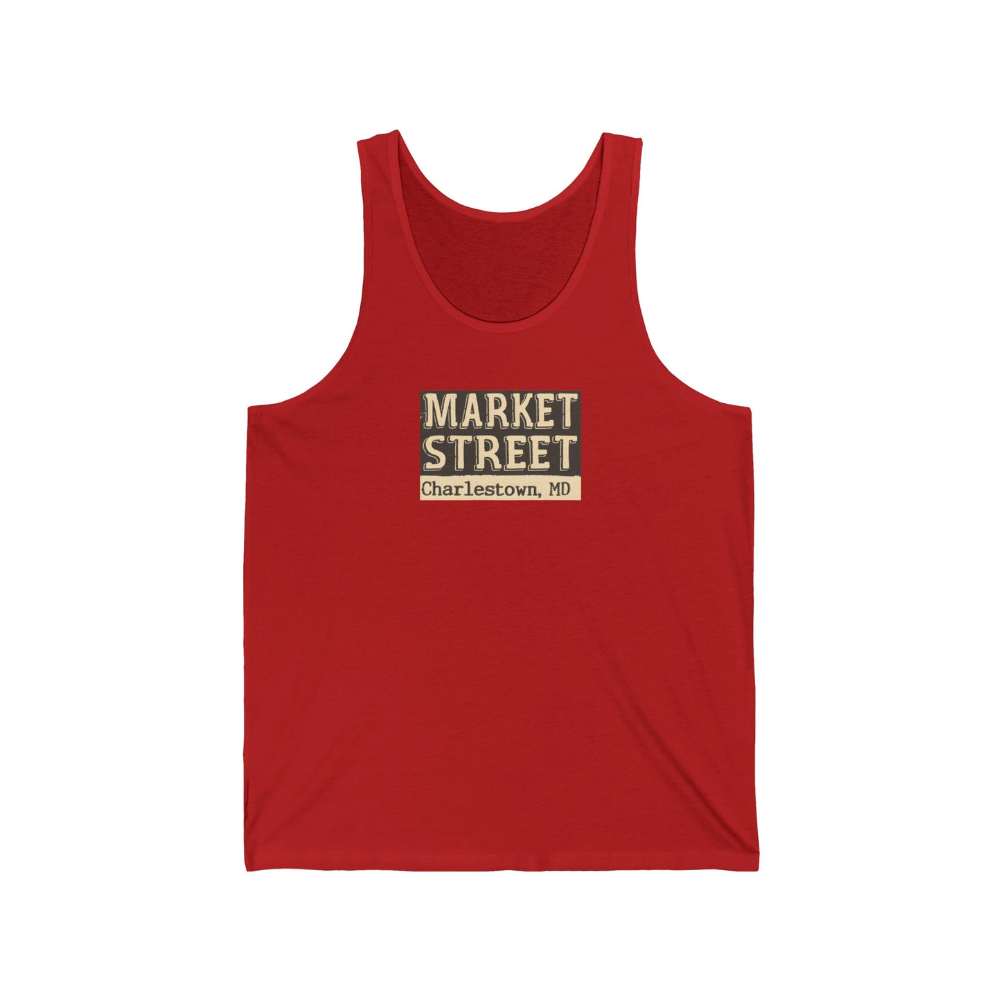Unisex Jersey Tank Market Street