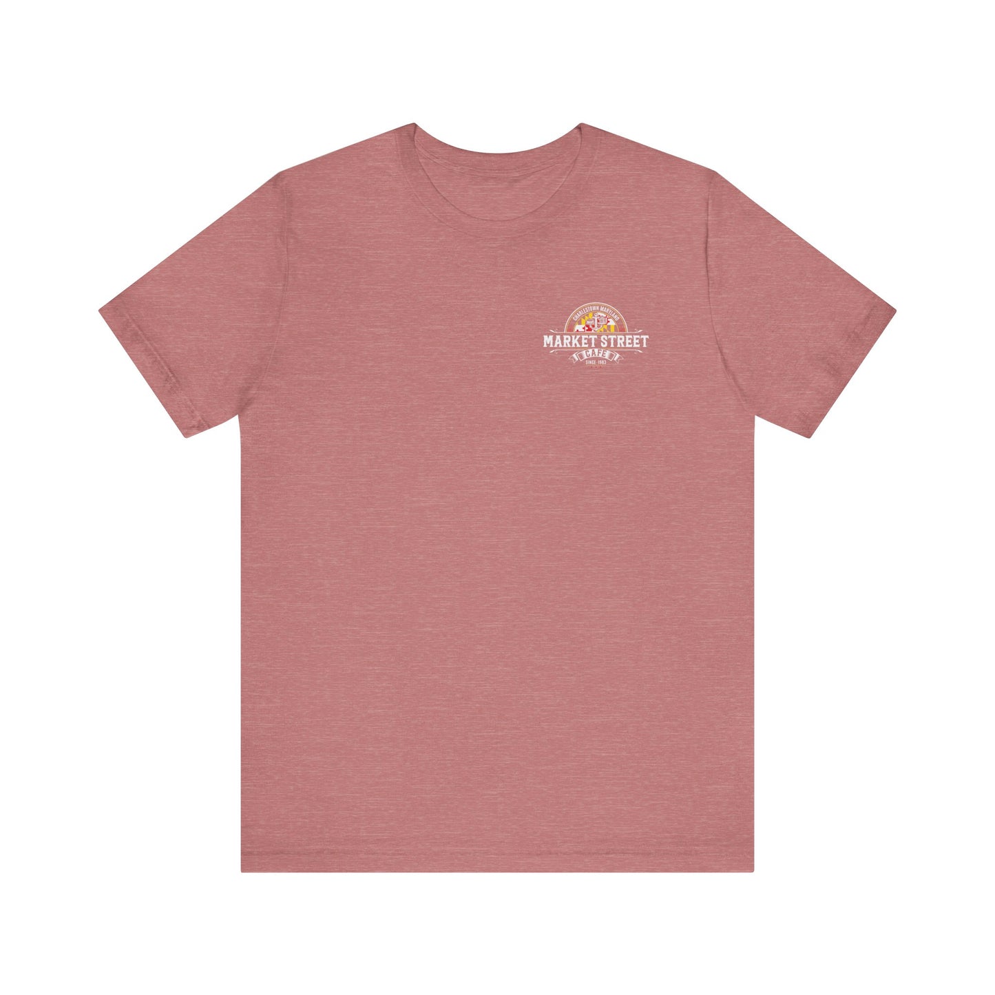 Market Street Cafe Boats & Bros Unisex Jersey Tee