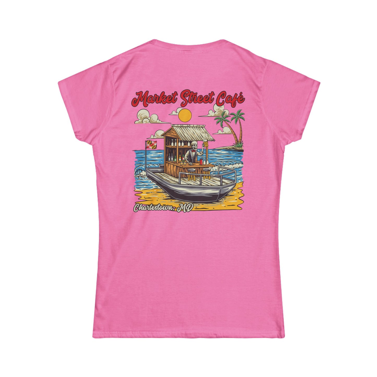 Market Street Cafe Women's Softstyle Tee