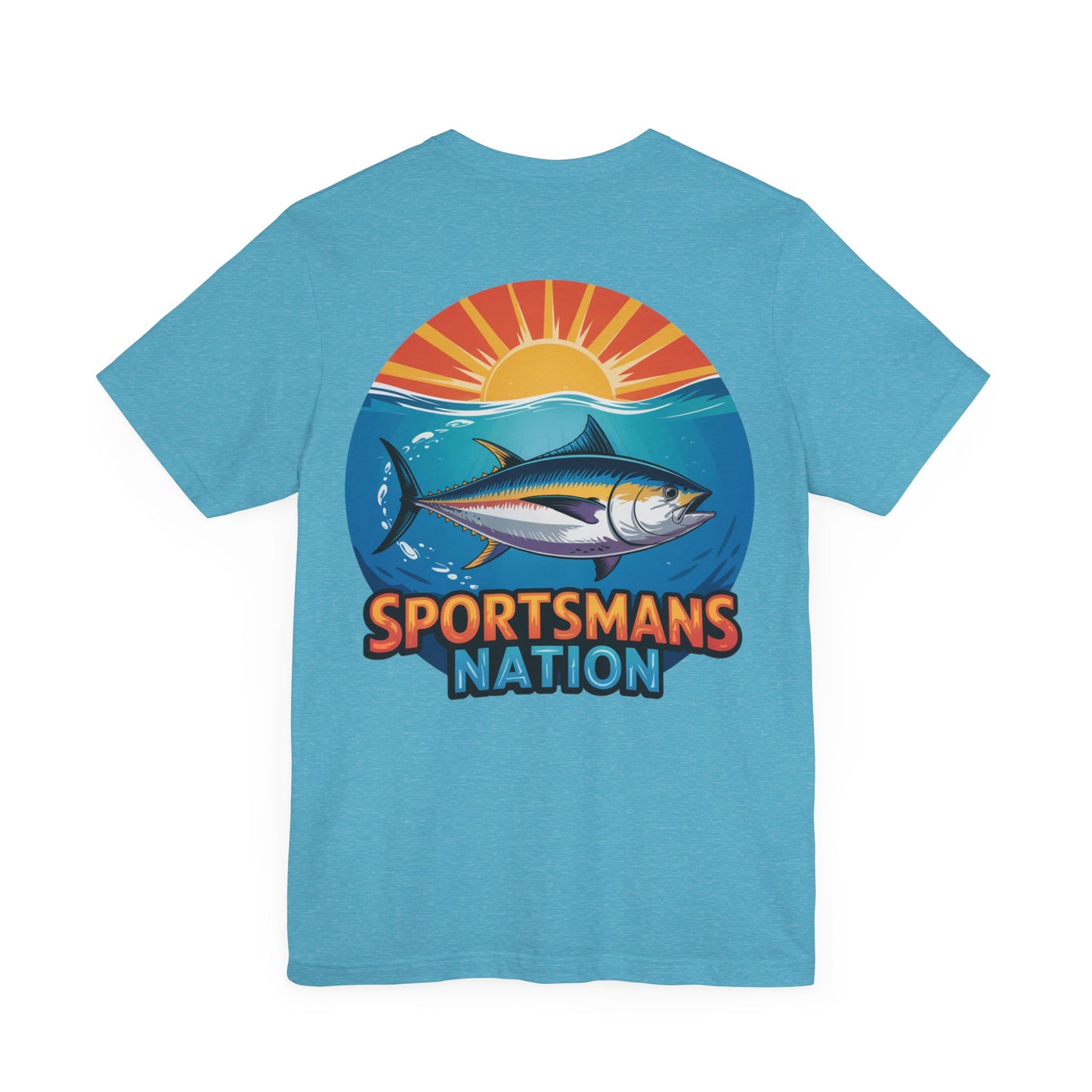 Sportsman's Nation Tuna Graphic Tee - Unisex Short Sleeve T-Shirt