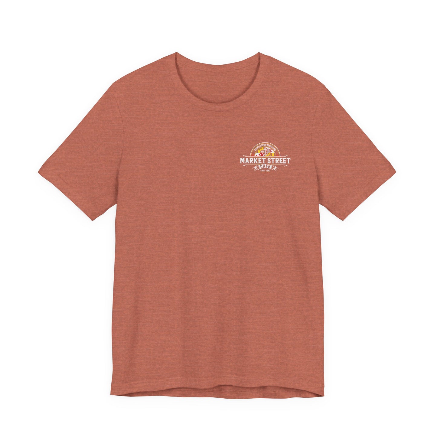 Market Street Cafe Boats & Bros Unisex Jersey Tee