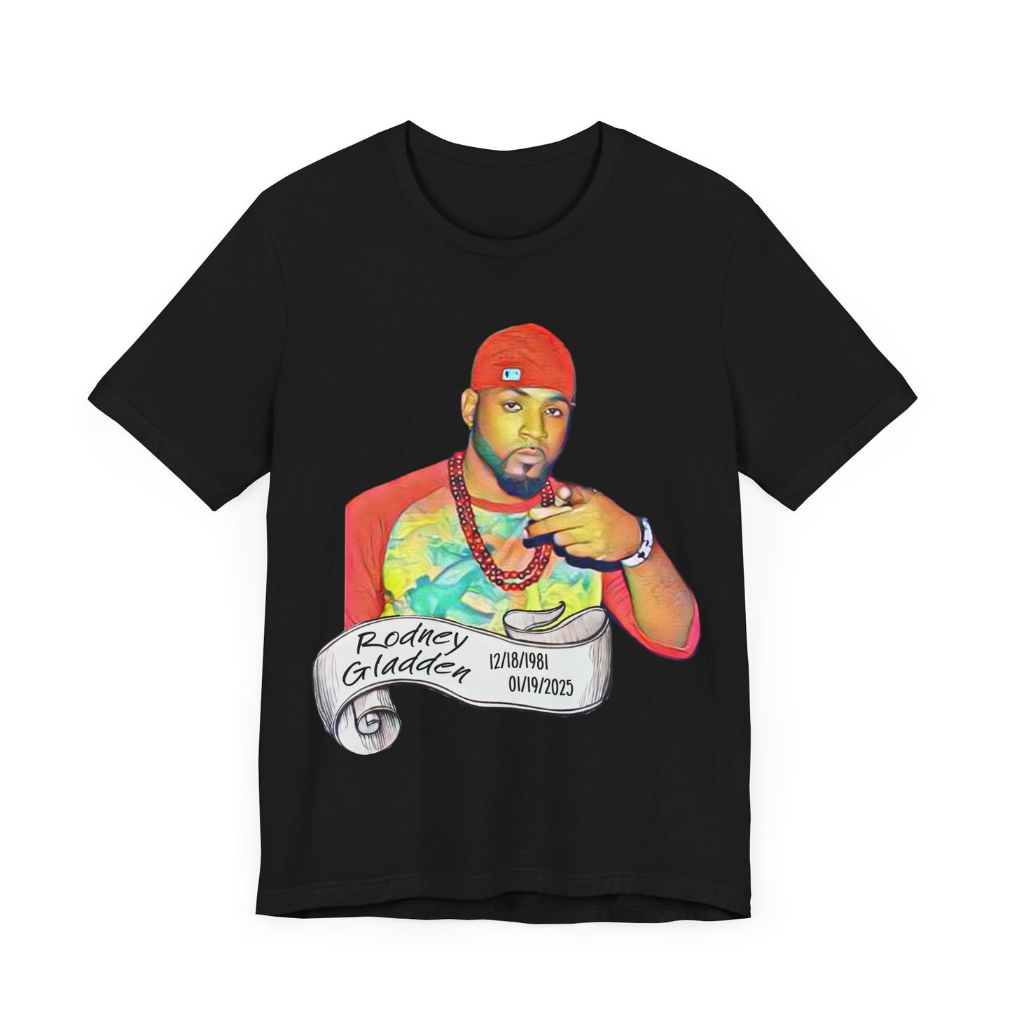Memorial Short Sleeve Tee for Rodney Gladden