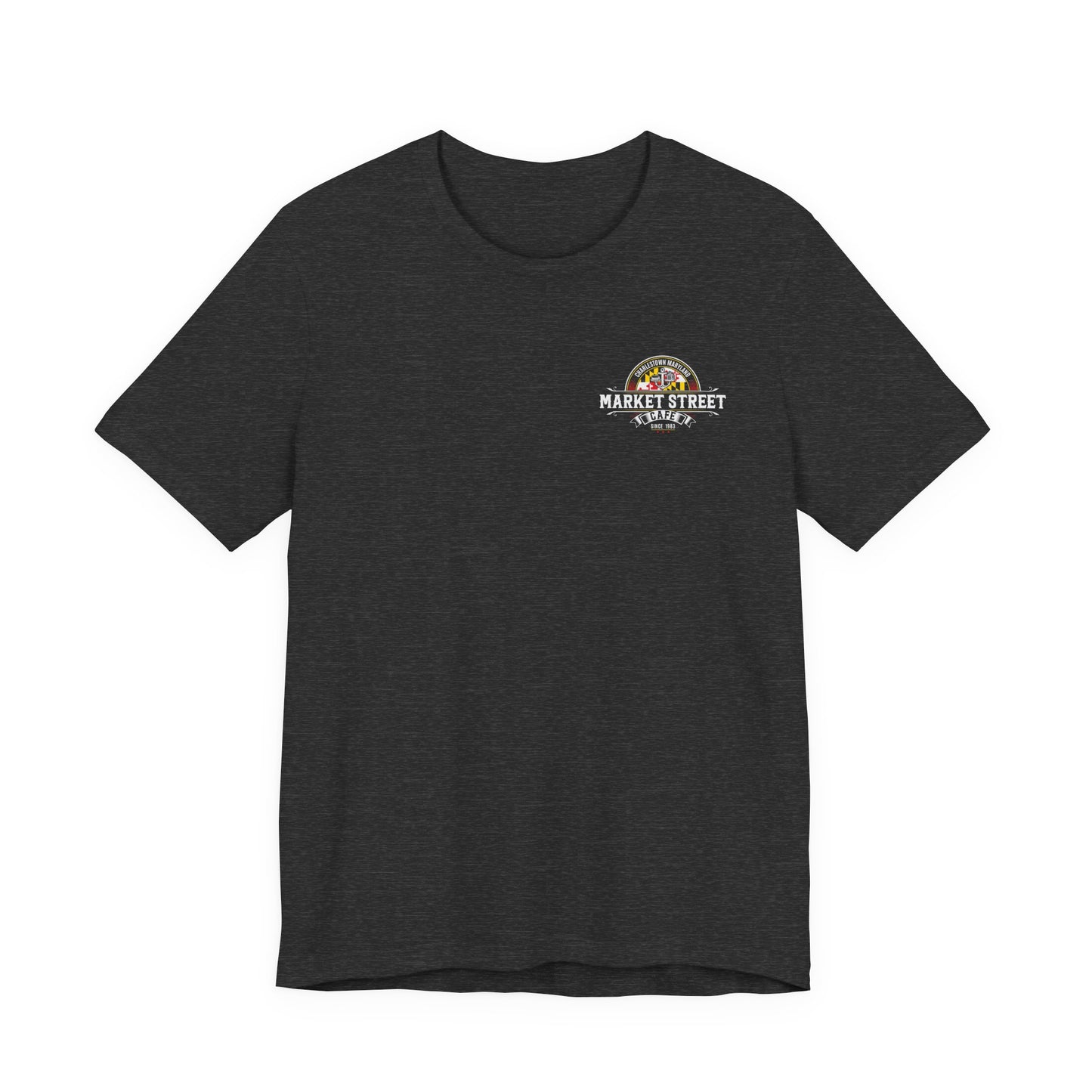 Market Street Cafe Boats & Bros Unisex Jersey Tee