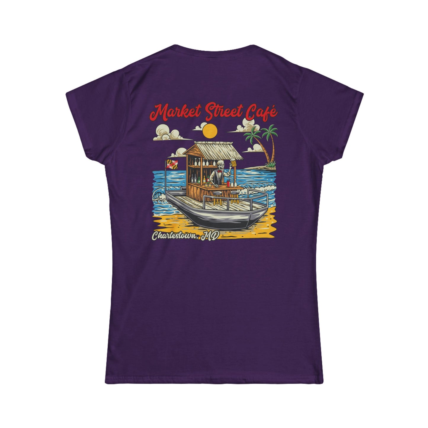 Market Street Cafe Women's Softstyle Tee