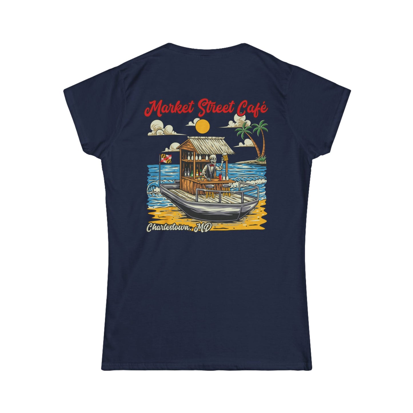Market Street Cafe Women's Softstyle Tee