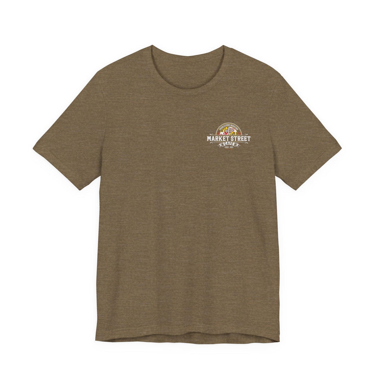 Market Street Cafe Boats & Bros Unisex Jersey Tee
