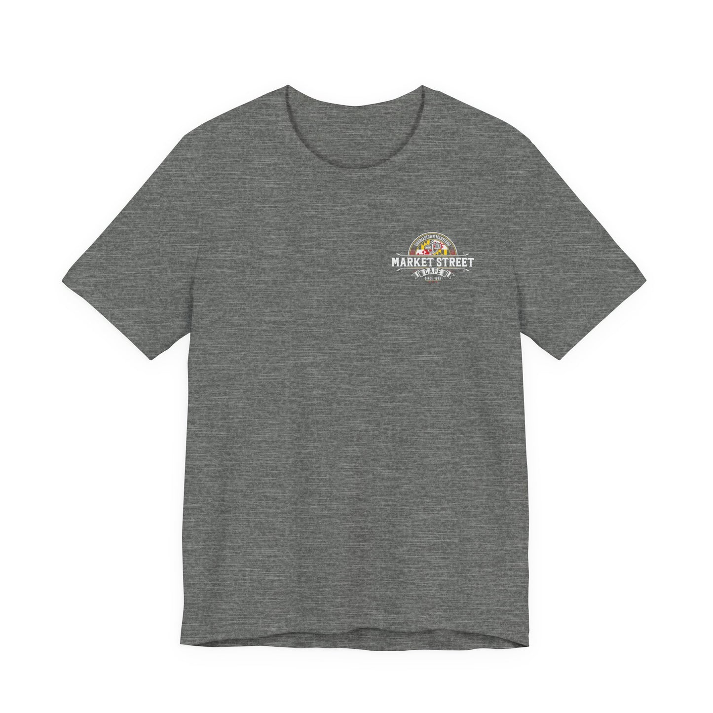 Market Street Cafe Boats & Bros Unisex Jersey Tee