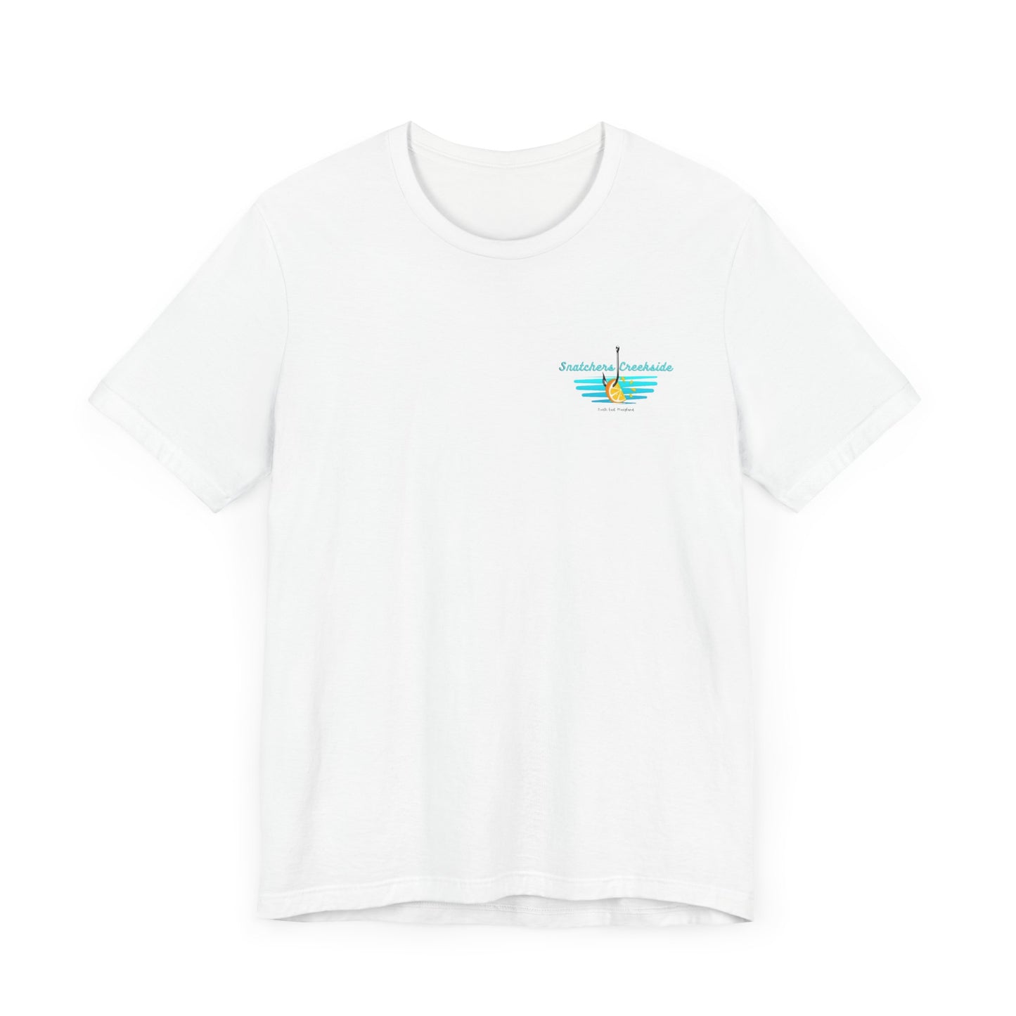 Hooked on Creekside Unisex Jersey Short Sleeve Tee