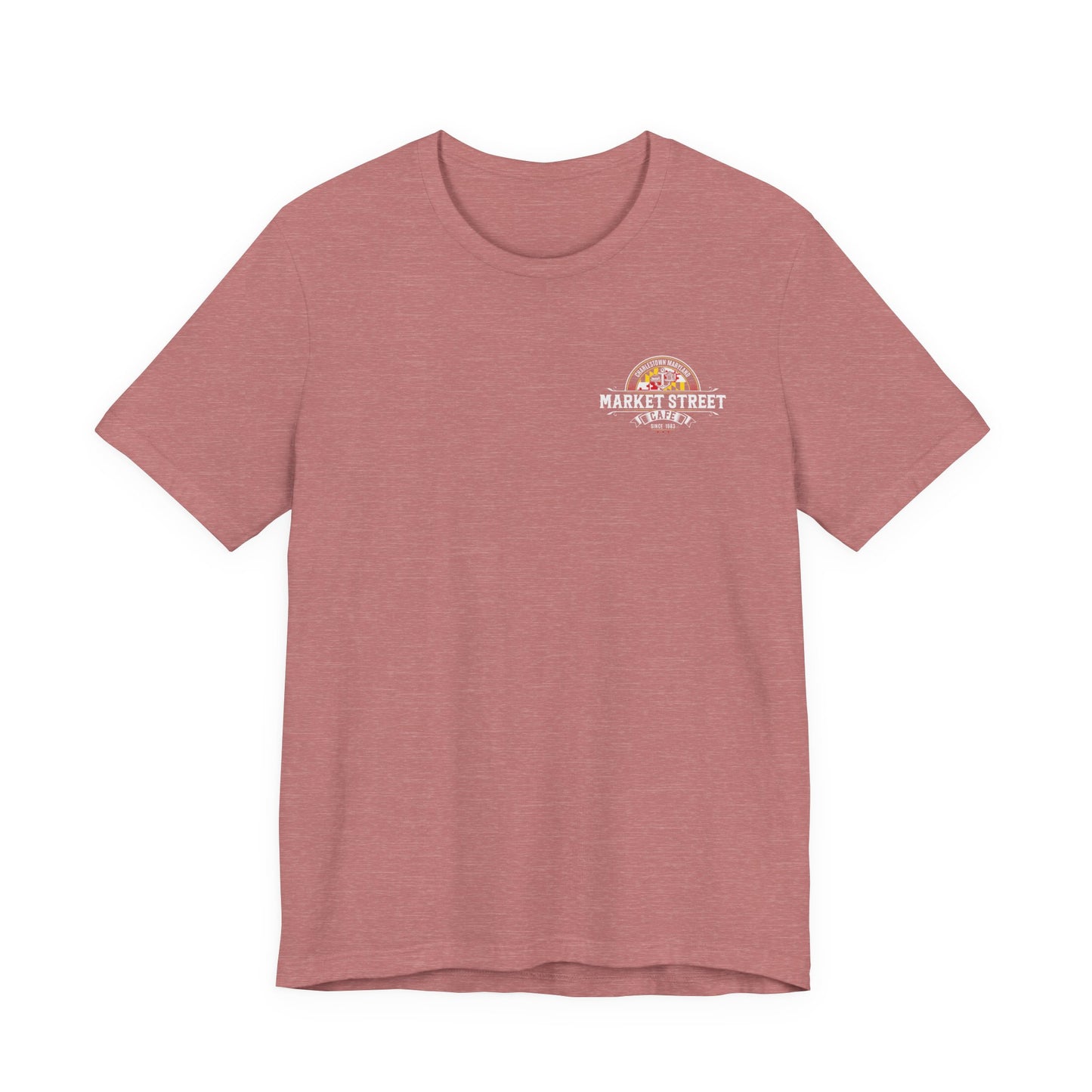 Market Street Cafe Boats & Bros Unisex Jersey Tee