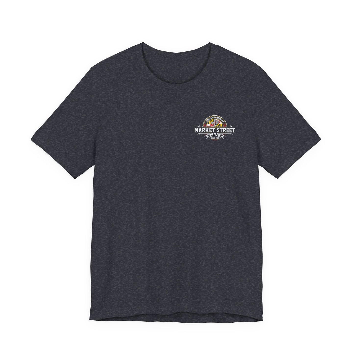 Market Street Cafe Boats & Bros Unisex Jersey Tee