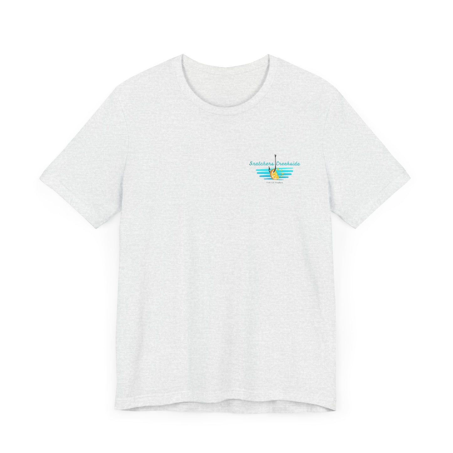 Hooked on Creekside Unisex Jersey Short Sleeve Tee