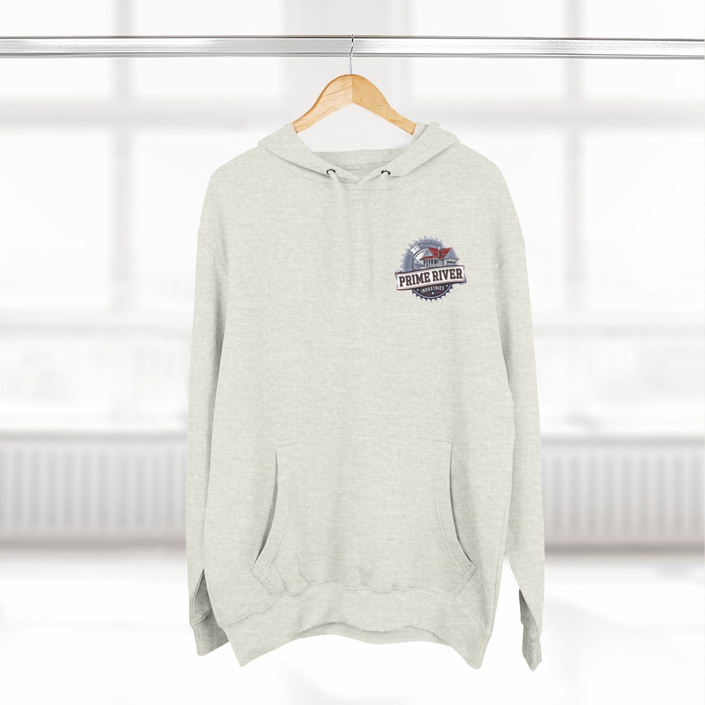 Prime River Fleece Hoodie - Cozy Industrial Style for Every Adventure