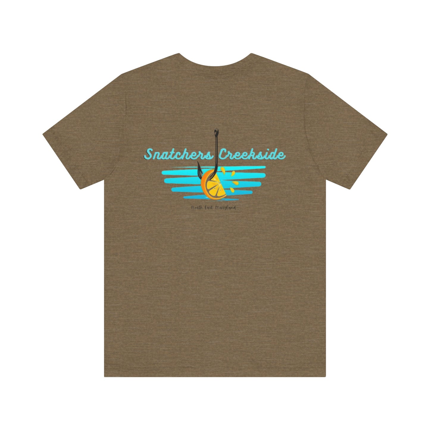 Hooked on Creekside Unisex Jersey Short Sleeve Tee
