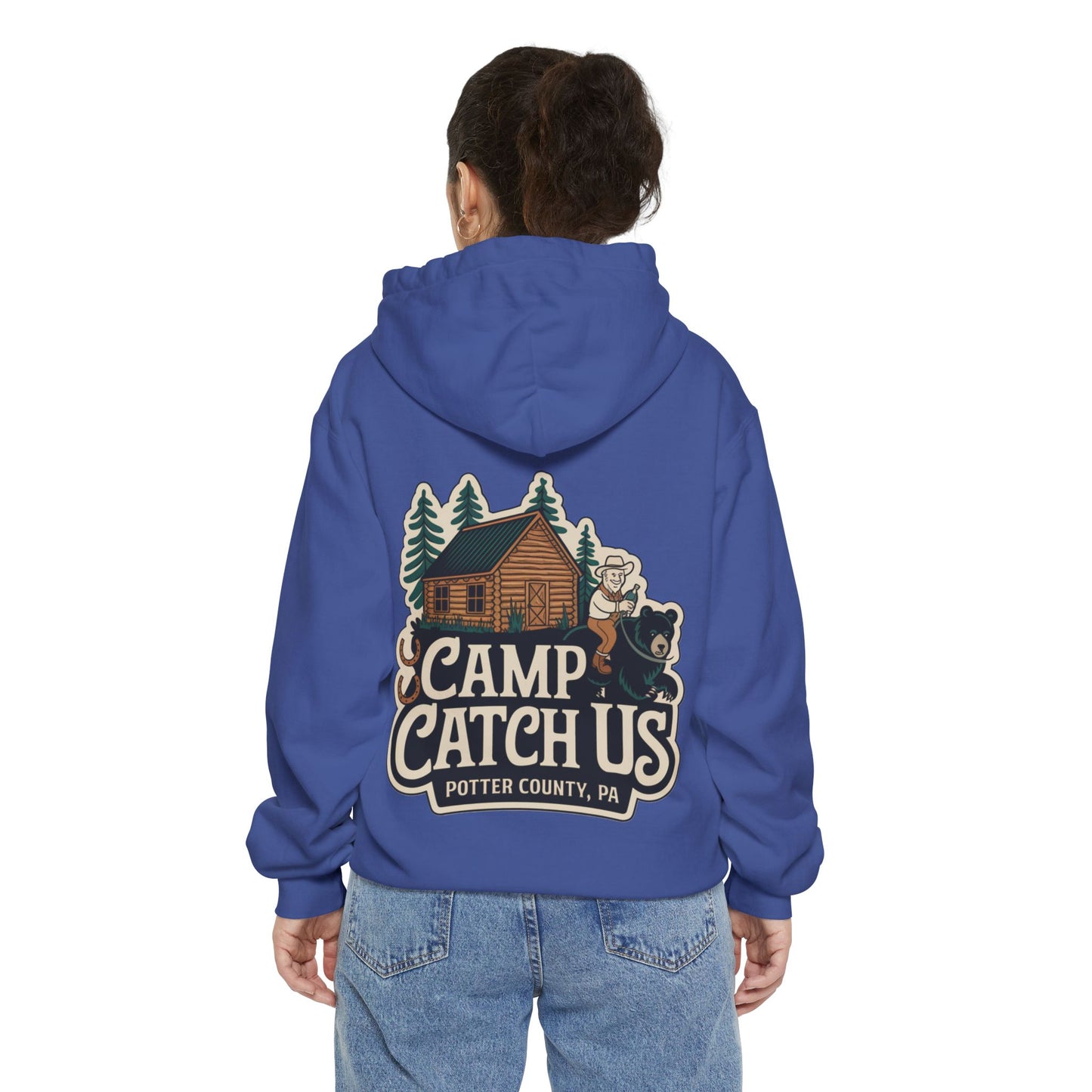 Camp Catch Us Hoodie, Unisex Comfortable Sweatshirt