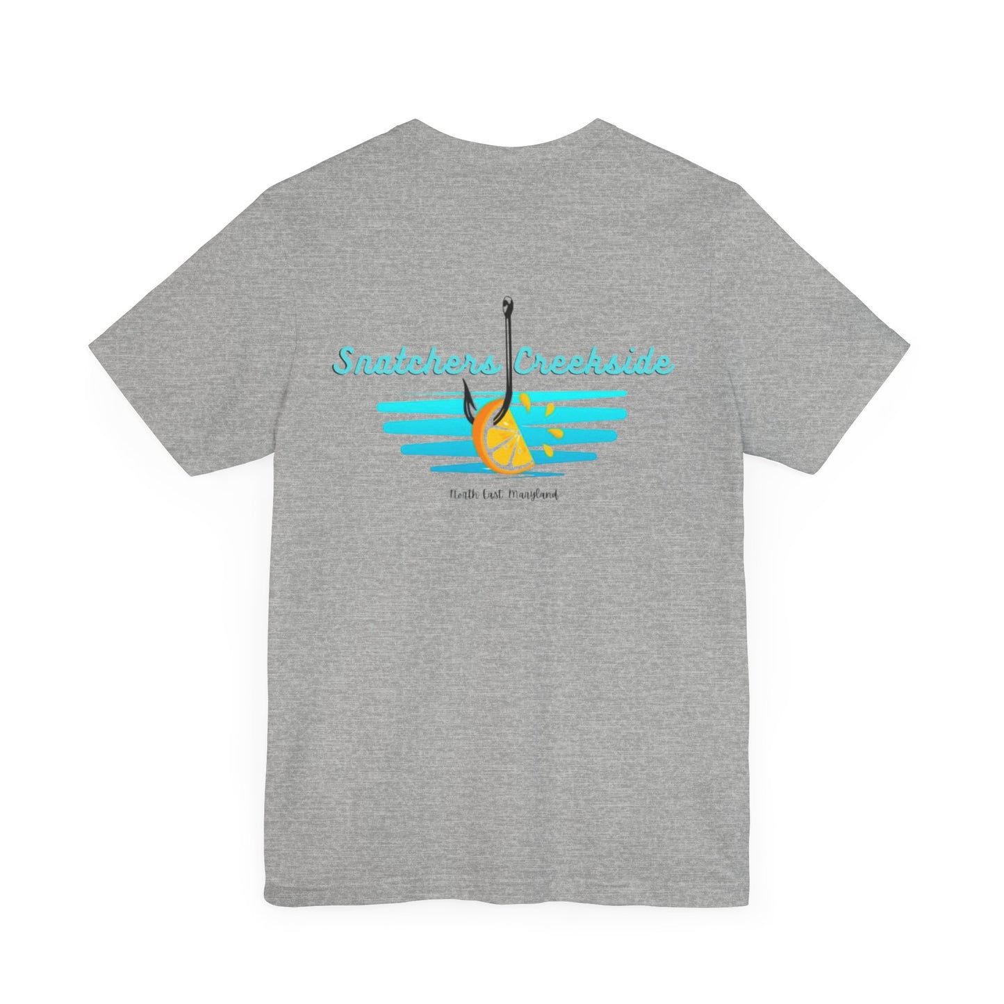Hooked on Creekside Unisex Jersey Short Sleeve Tee
