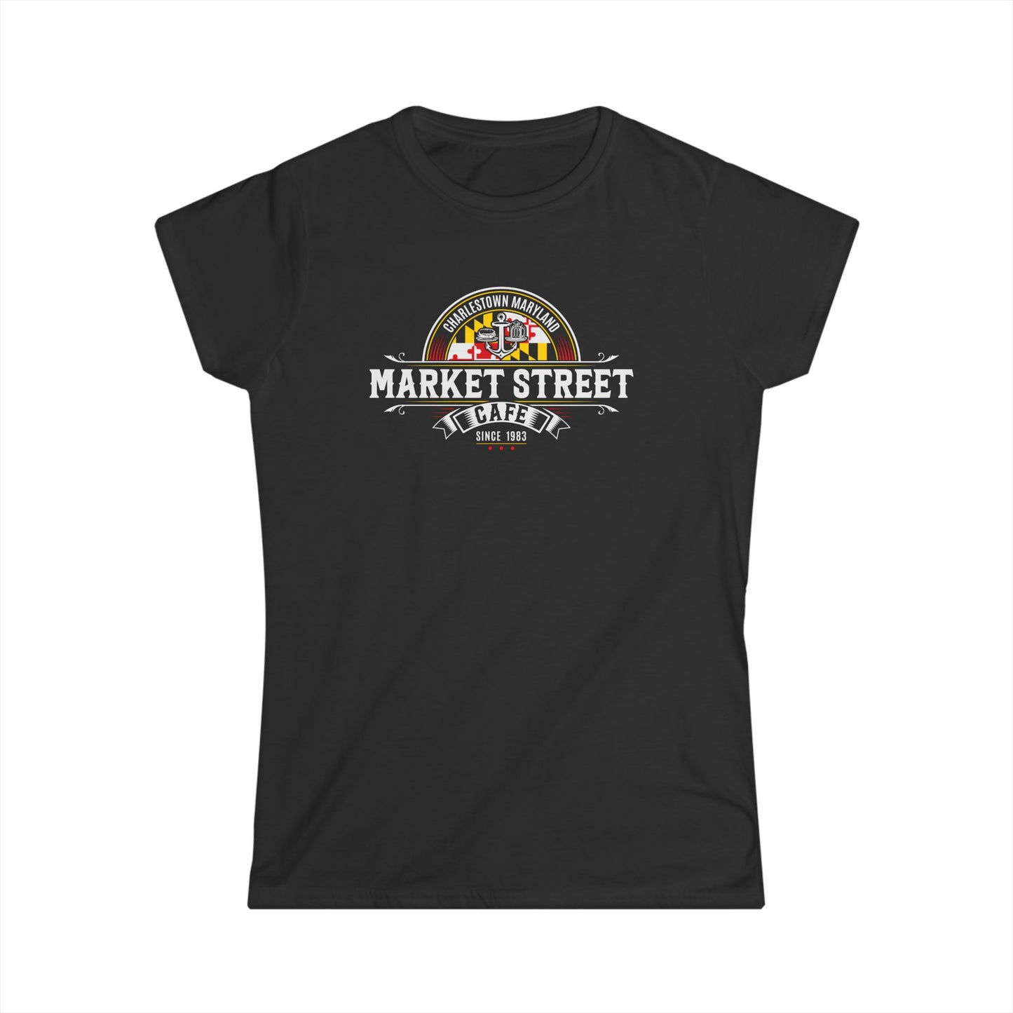 Market Street Cafe Women's Softstyle Tee