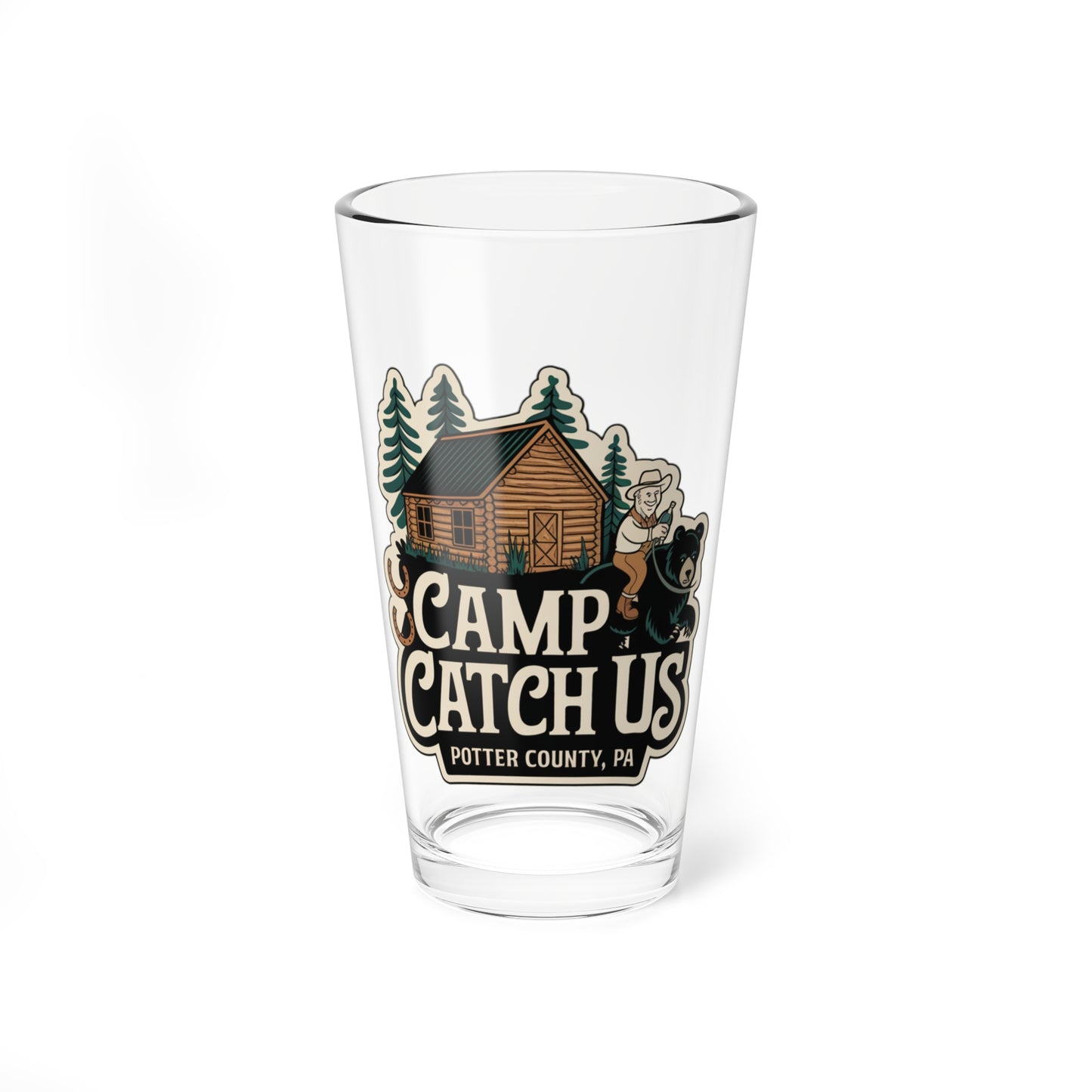 Camp Catch Us, 16oz Mug