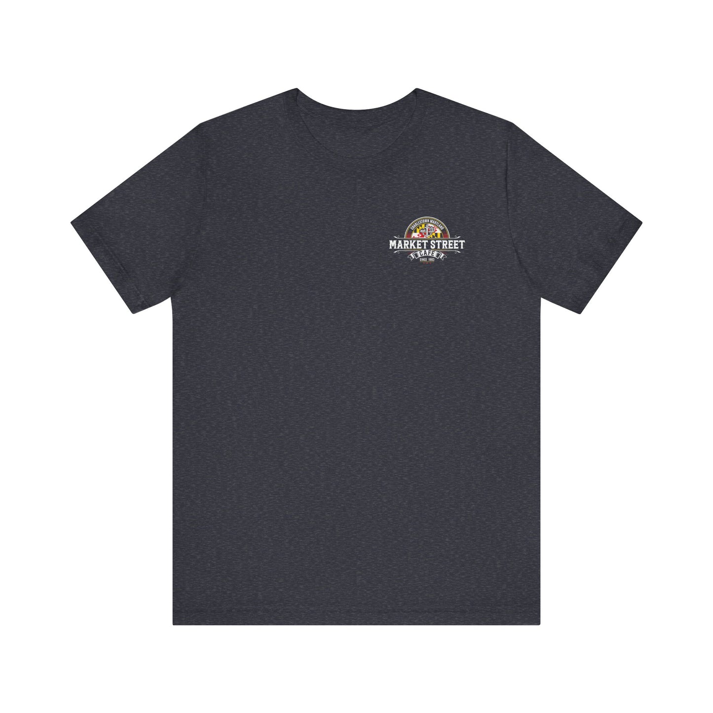 Market Street Cafe Boats & Bros Unisex Jersey Tee