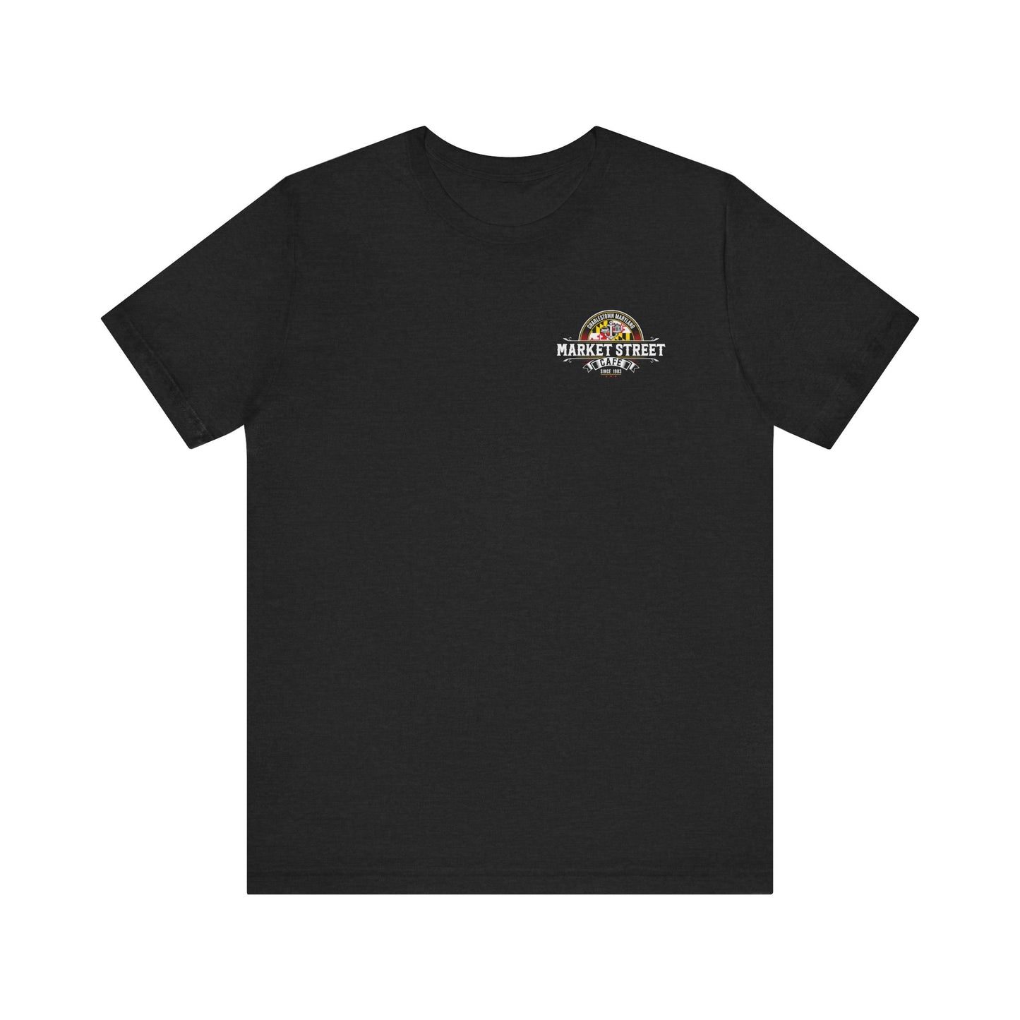 Market Street Cafe Boats & Bros Unisex Jersey Tee