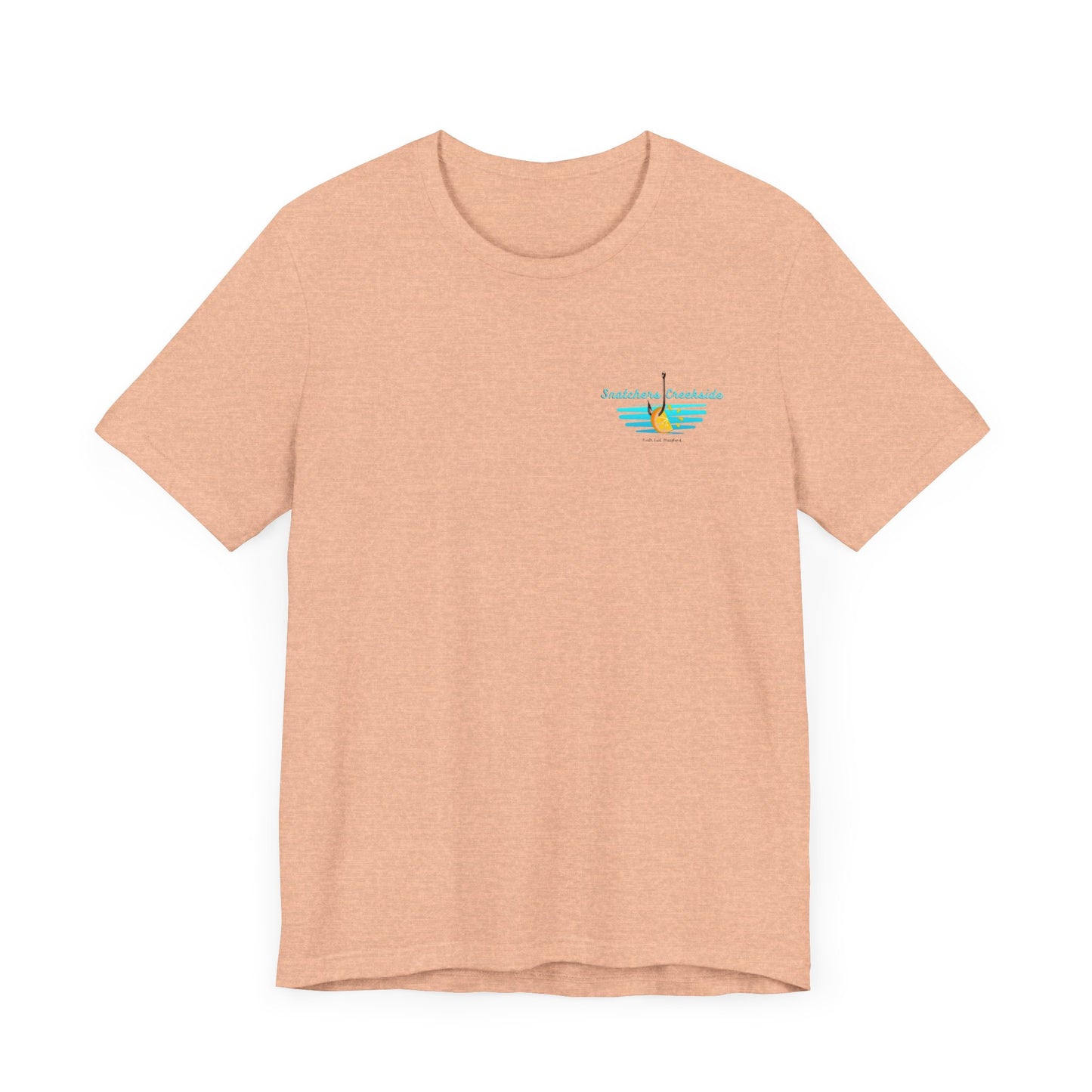 Hooked on Creekside Unisex Jersey Short Sleeve Tee