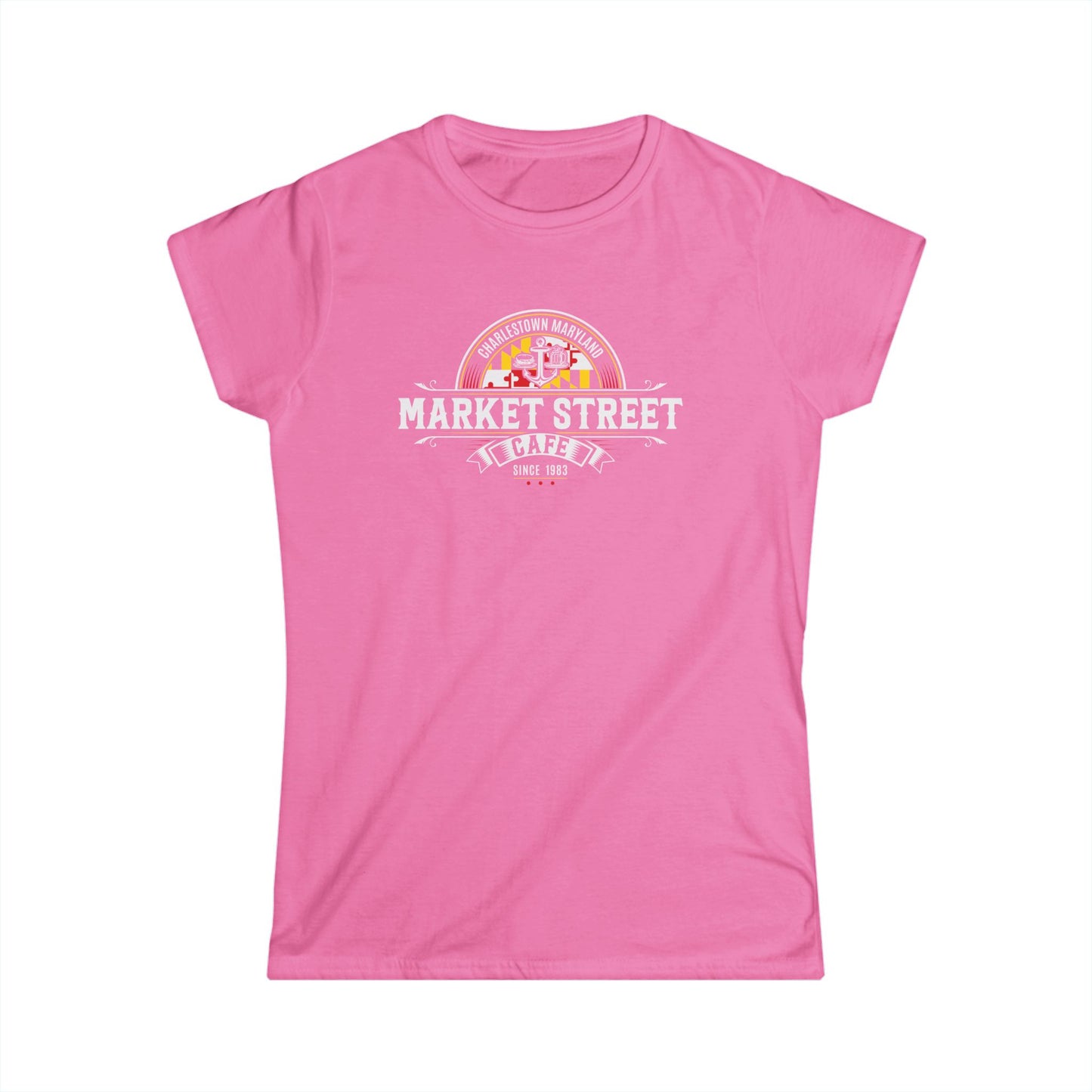 Market Street Cafe Women's Softstyle Tee