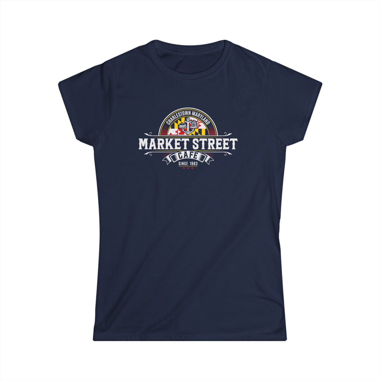 Market Street Cafe Women's Softstyle Tee