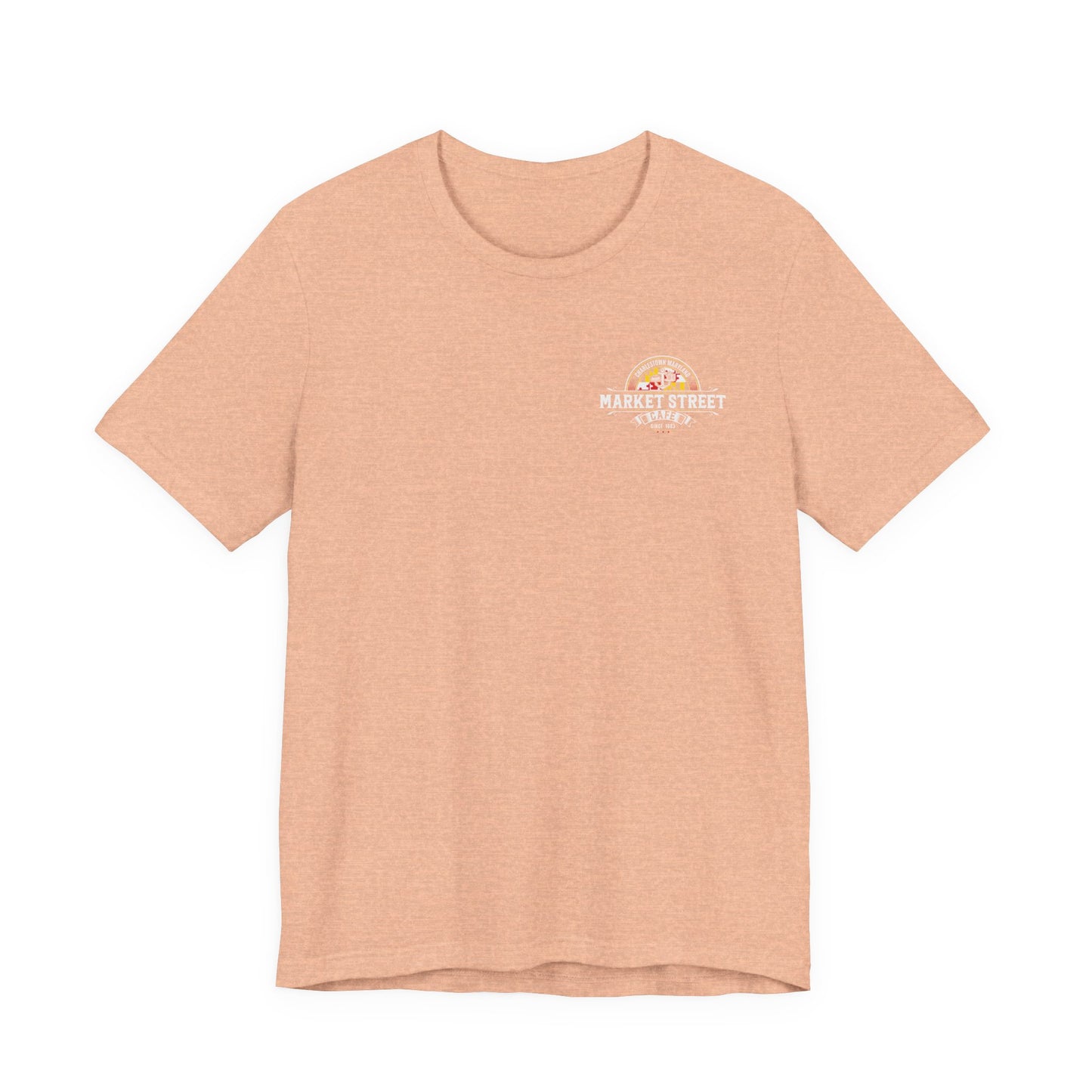 Market Street Cafe Boats & Bros Unisex Jersey Tee