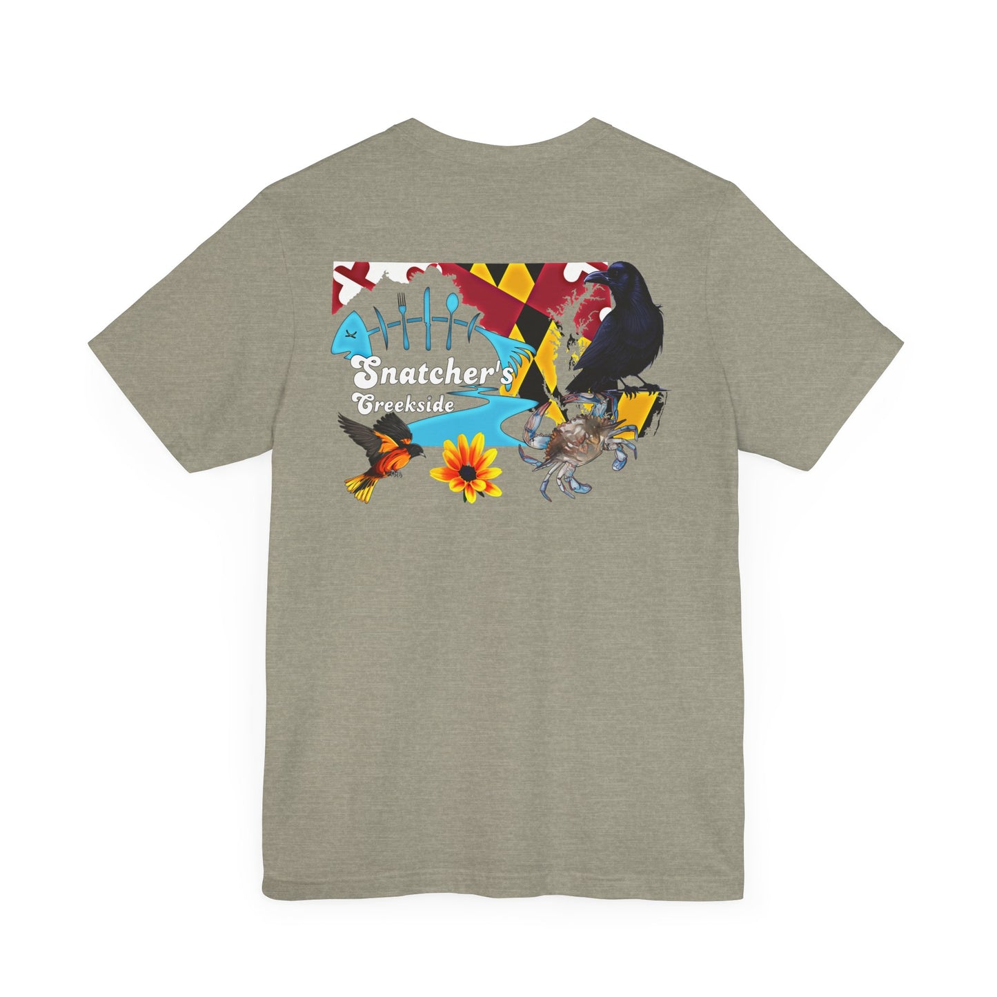 Snatcher's Is Maryland Unisex Short Sleeve Tee