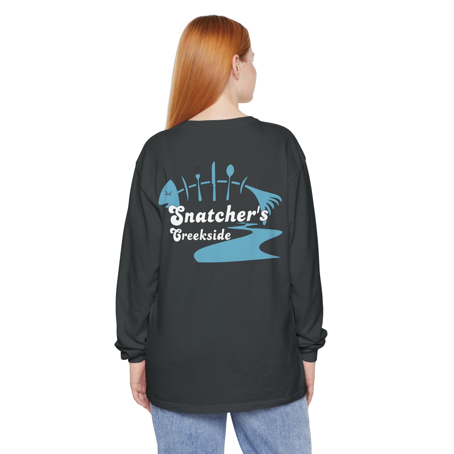 Snatcher's Creekside "OG" Unisex Garment-dyed Long Sleeve T-Shirt