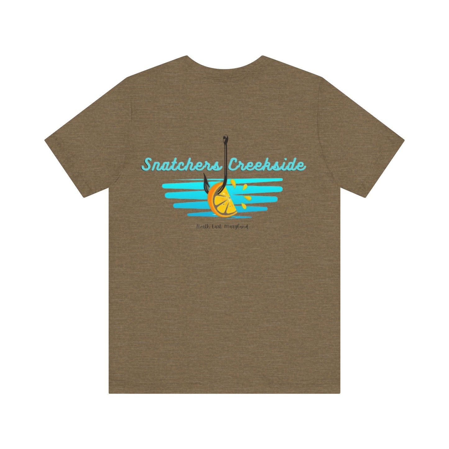 Hooked on Creekside Unisex Jersey Short Sleeve Tee