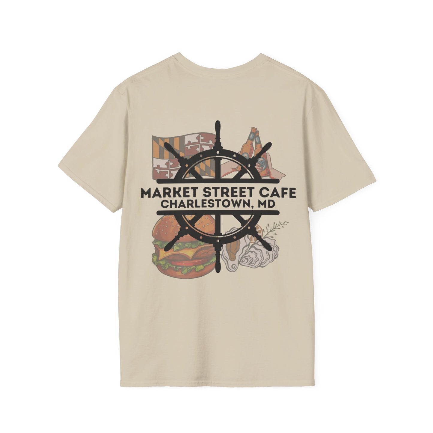 Market Street Four Corners Unisex Softstyle T-Shirt