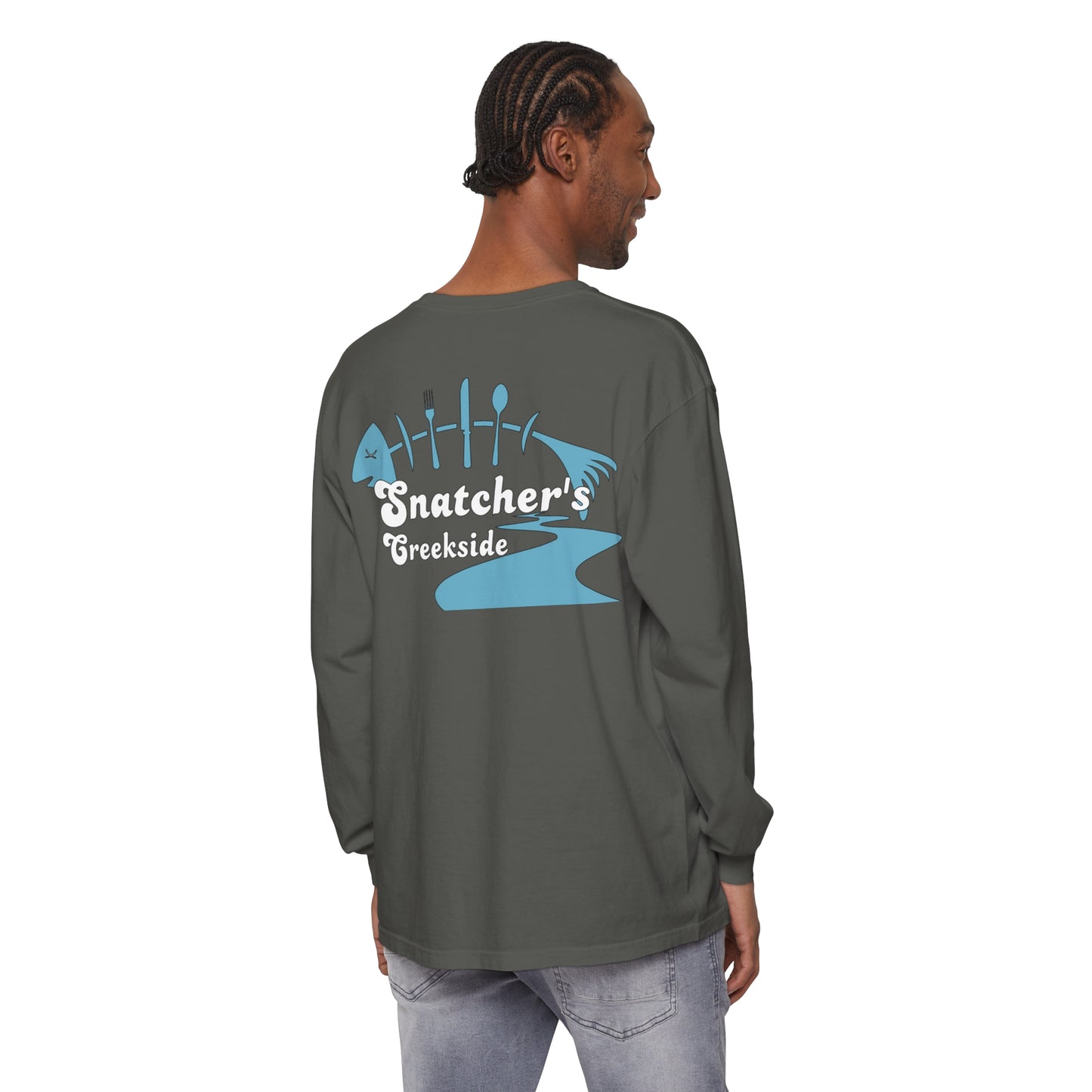 Snatcher's Creekside "OG" Unisex Garment-dyed Long Sleeve T-Shirt