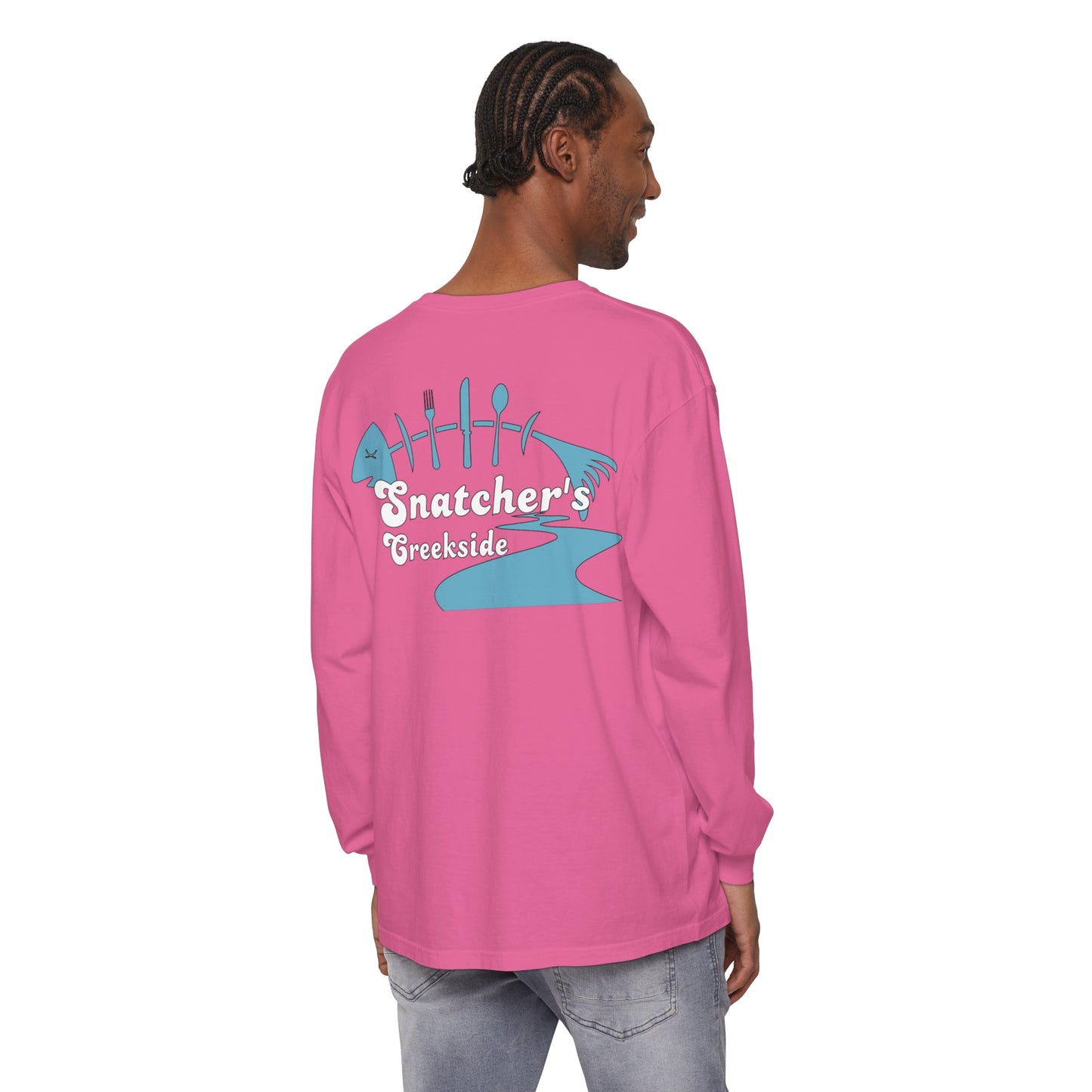 Snatcher's Creekside "OG" Unisex Garment-dyed Long Sleeve T-Shirt