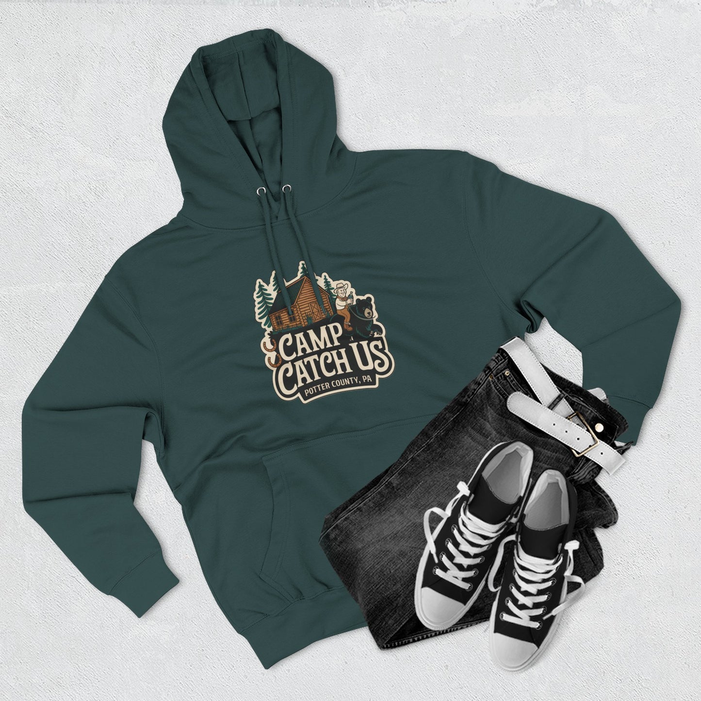 Camp Catch Us Fleece Hoodie