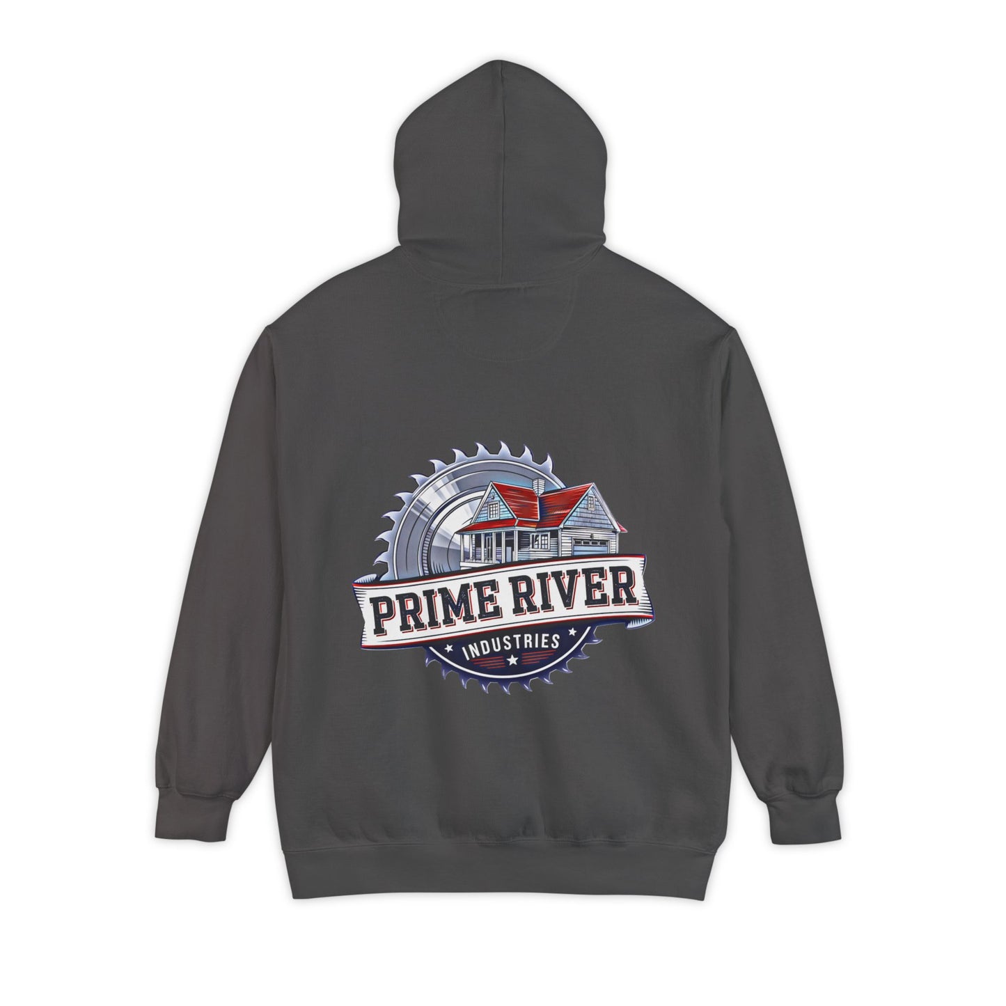 Cozy Unisex Garment-Dyed Hoodie - Prime River
