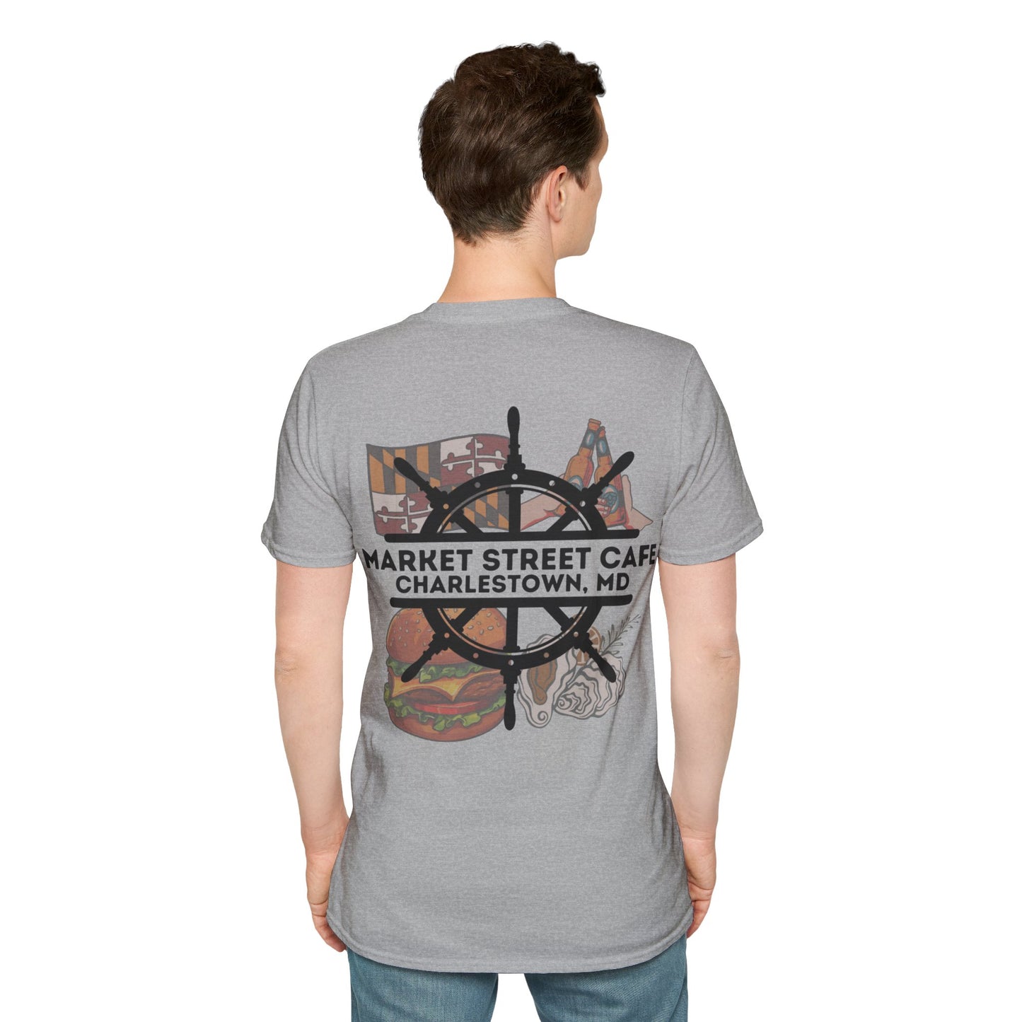 Market Street Four Corners Unisex Softstyle T-Shirt