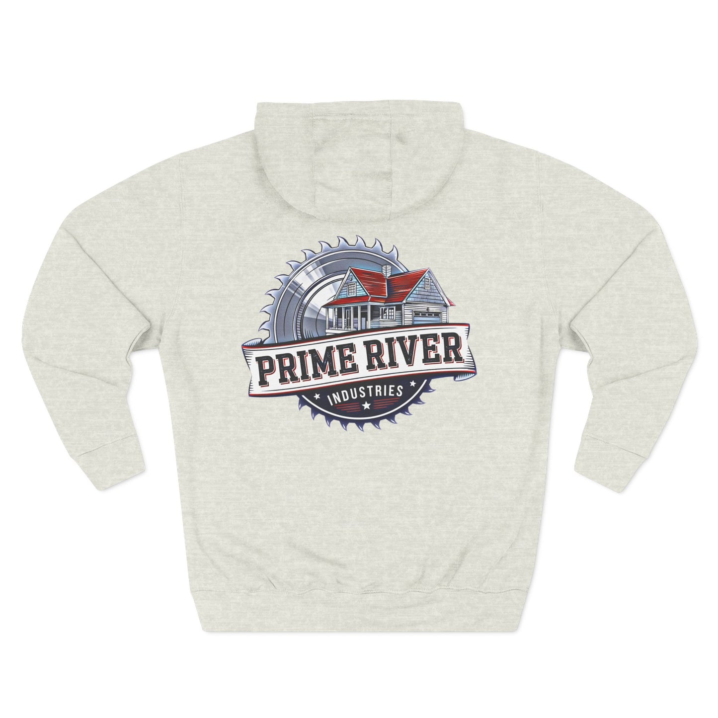 Prime River Fleece Hoodie - Cozy Industrial Style for Every Adventure