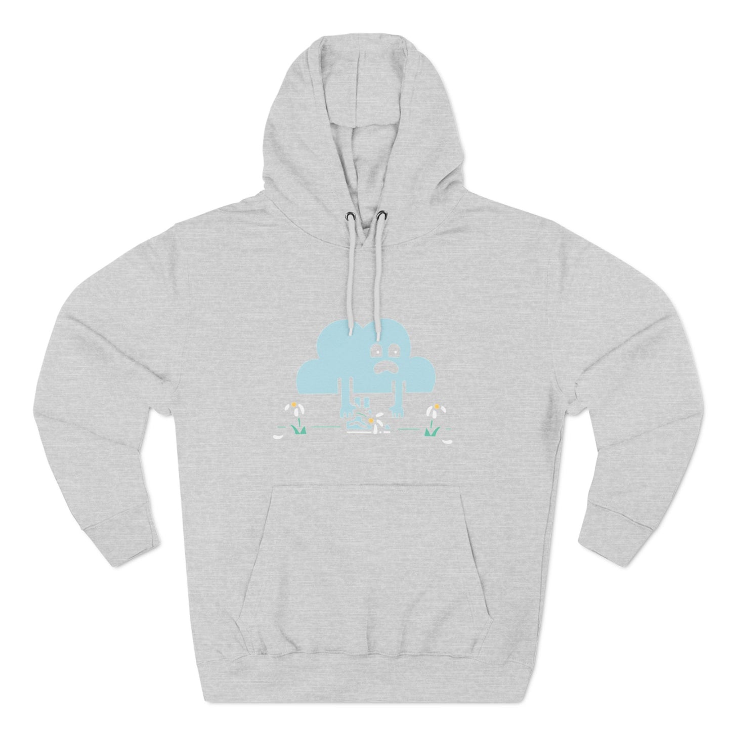 No Rain, No Flowers Fleece Hoodie