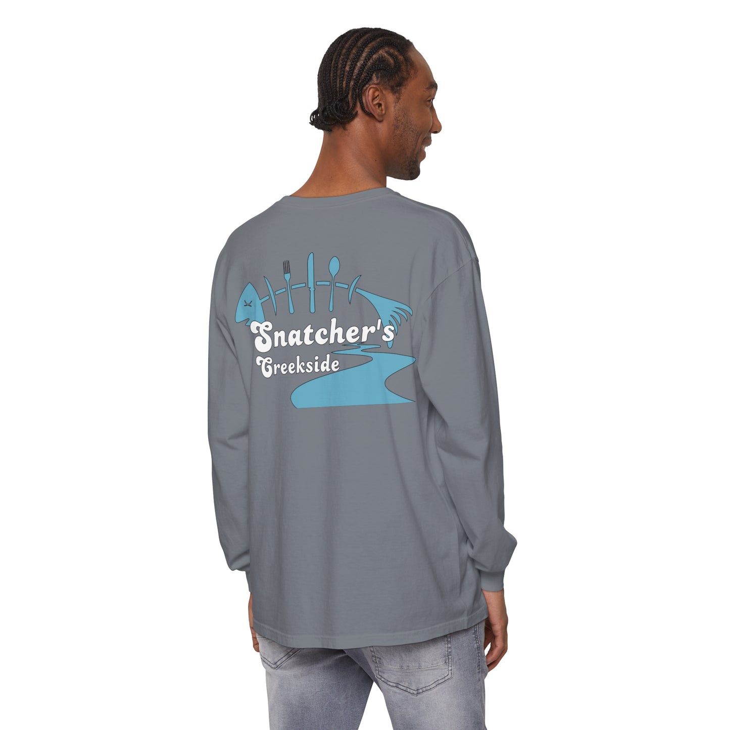 Snatcher's Creekside "OG" Unisex Garment-dyed Long Sleeve T-Shirt