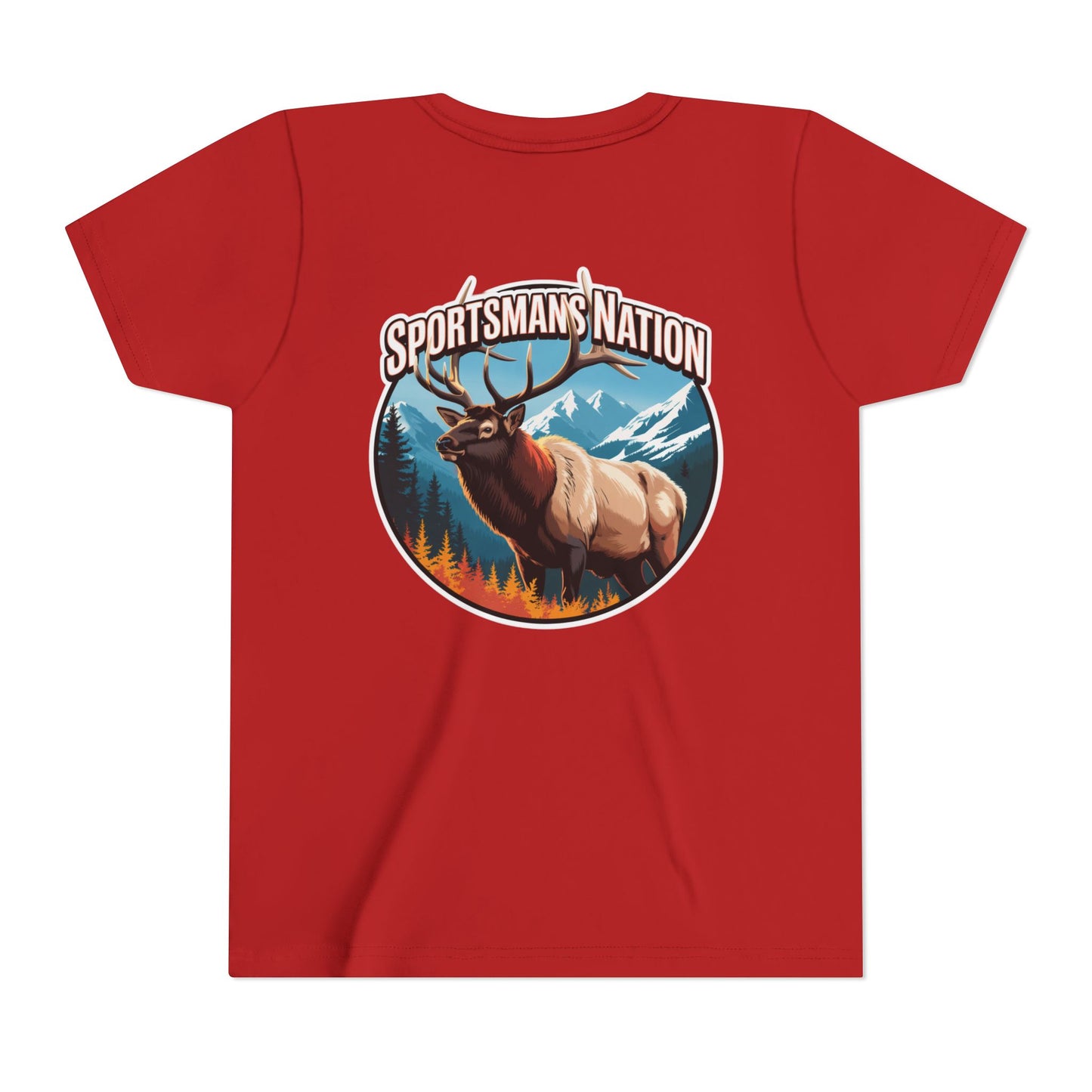 Youth Sportsmans Nation Bull Elk T-shirt