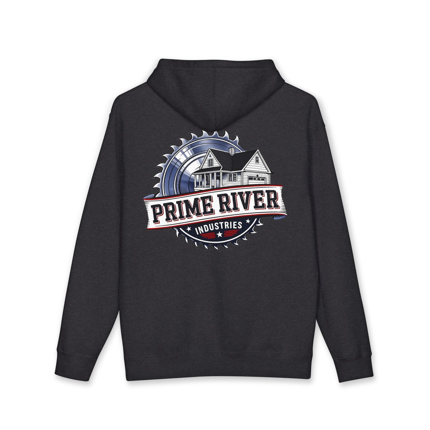 Prime River Industries Hoodie — Logo Workwear Pullover