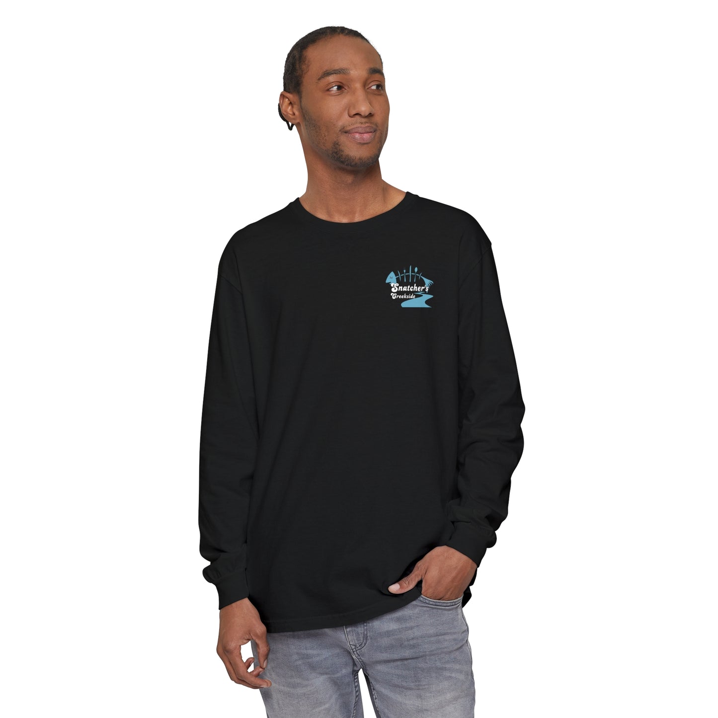 Snatcher's Creekside "OG" Unisex Garment-dyed Long Sleeve T-Shirt