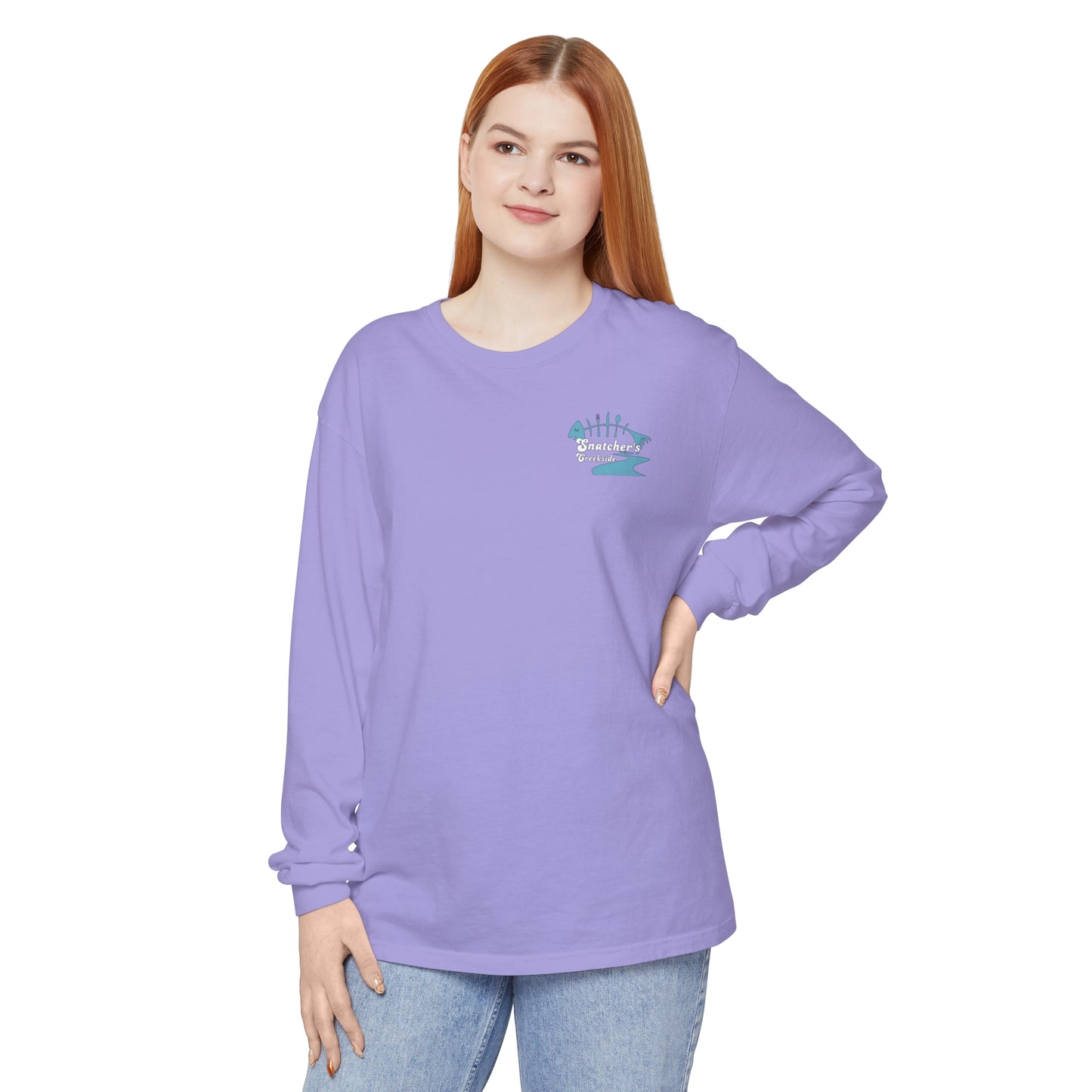 Snatcher's Creekside "OG" Unisex Garment-dyed Long Sleeve T-Shirt